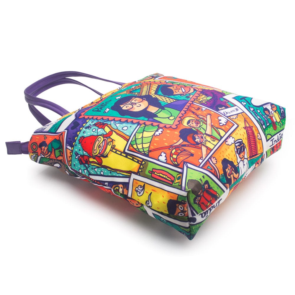 Chumbak Live To Travel Tote Bag