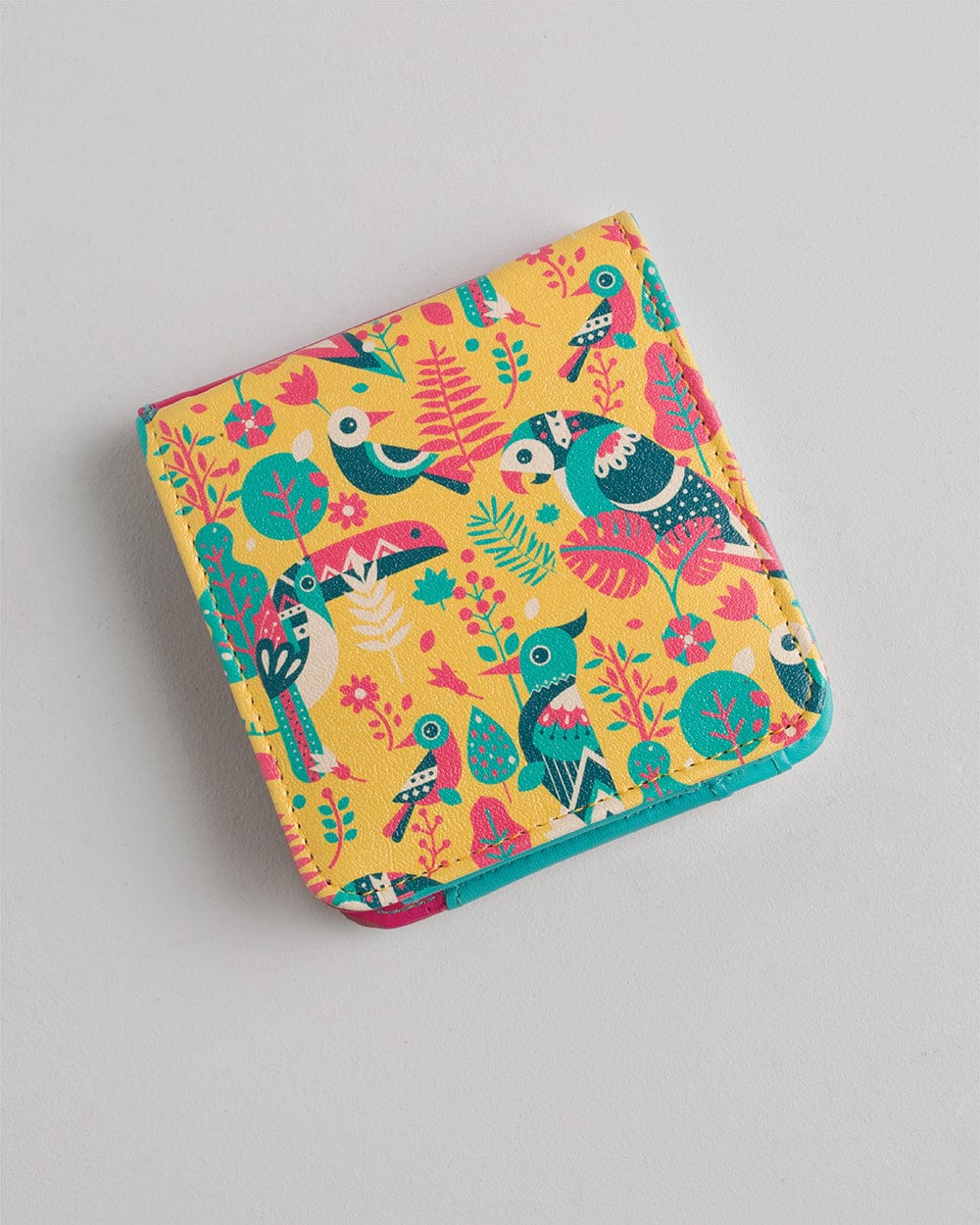 Chumbak Tropical Birdie Wallet ' Yellow