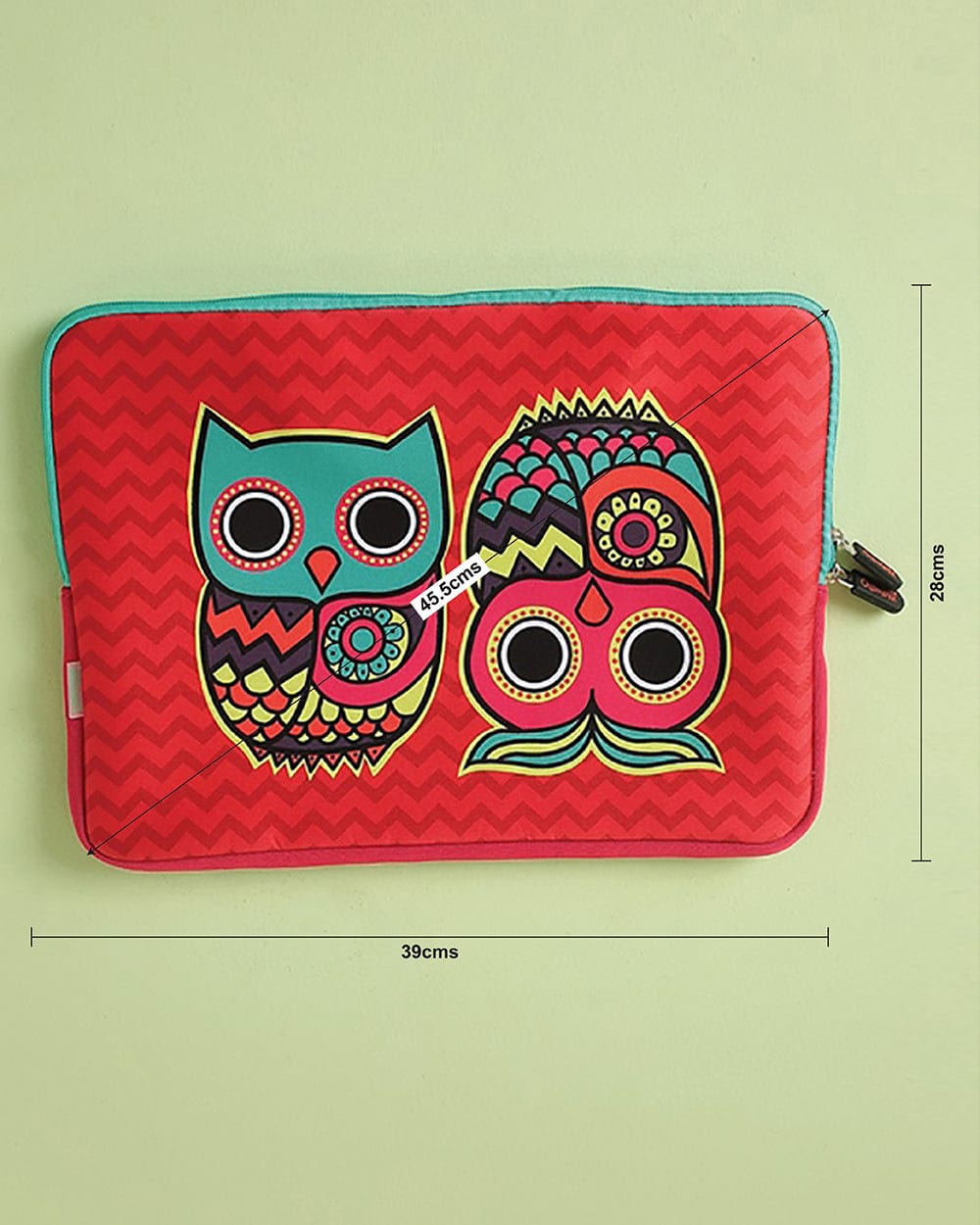 Chumbak Owls Of India Laptop Sleeve - 15.6”