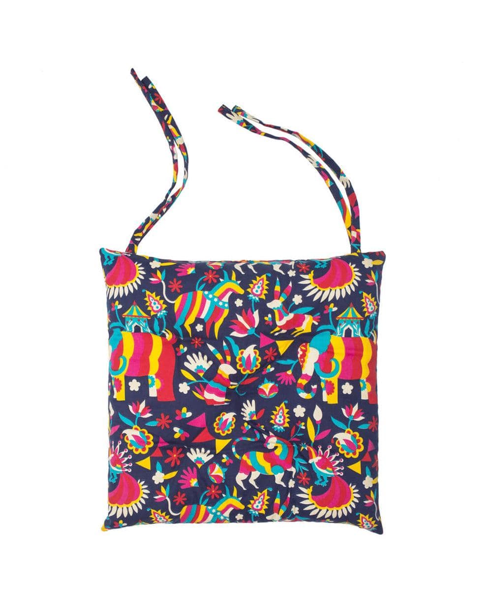 Chumbak Bohemian Jungle Seat Cushion
