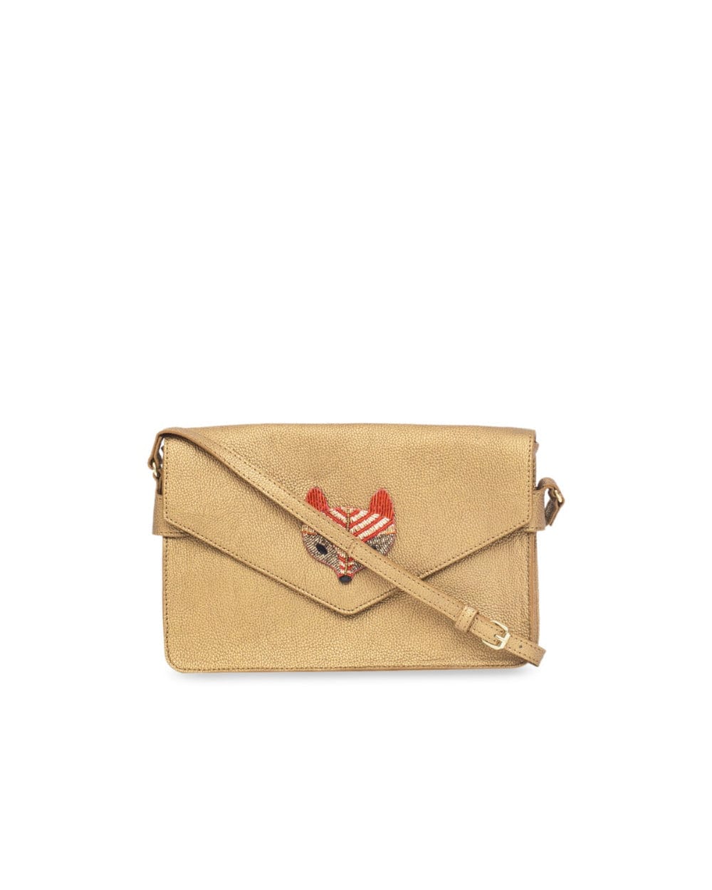 Chumbak Foxy Sequence Applique Sling Bag