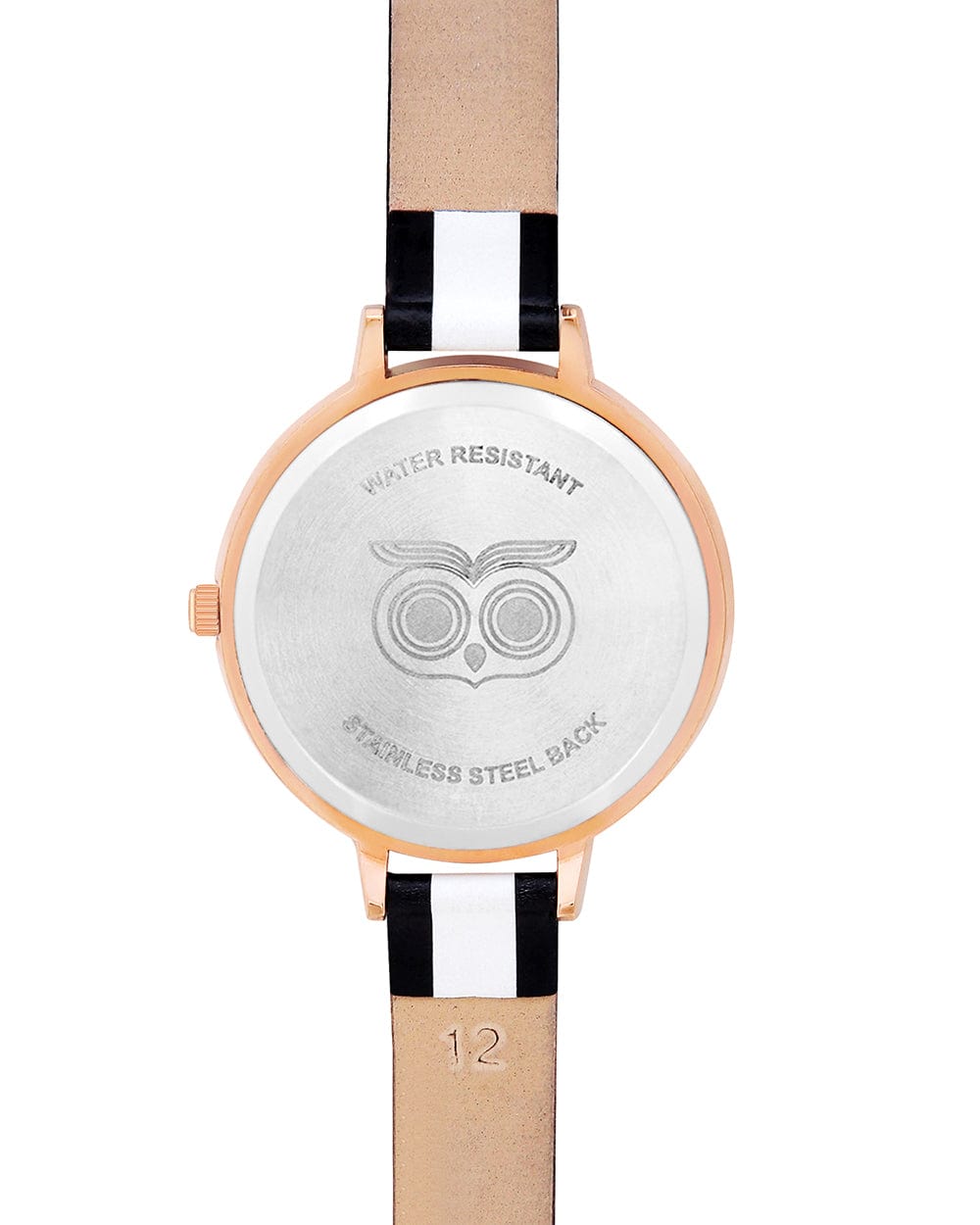 Chumbak TEAL by Chumbak Monochrome Stripes Wrist Watch