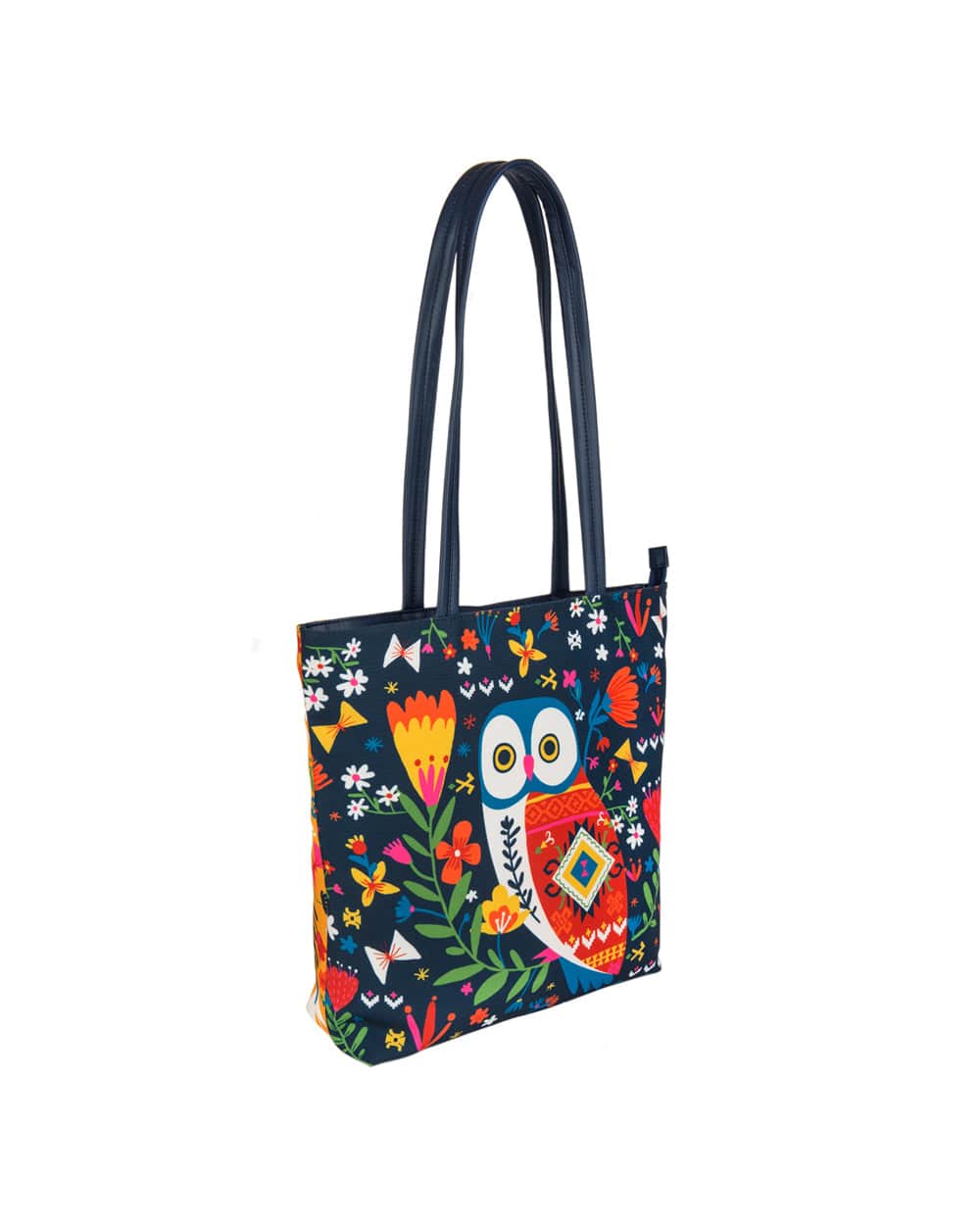 Chumbak Killim Owl Tote Bag