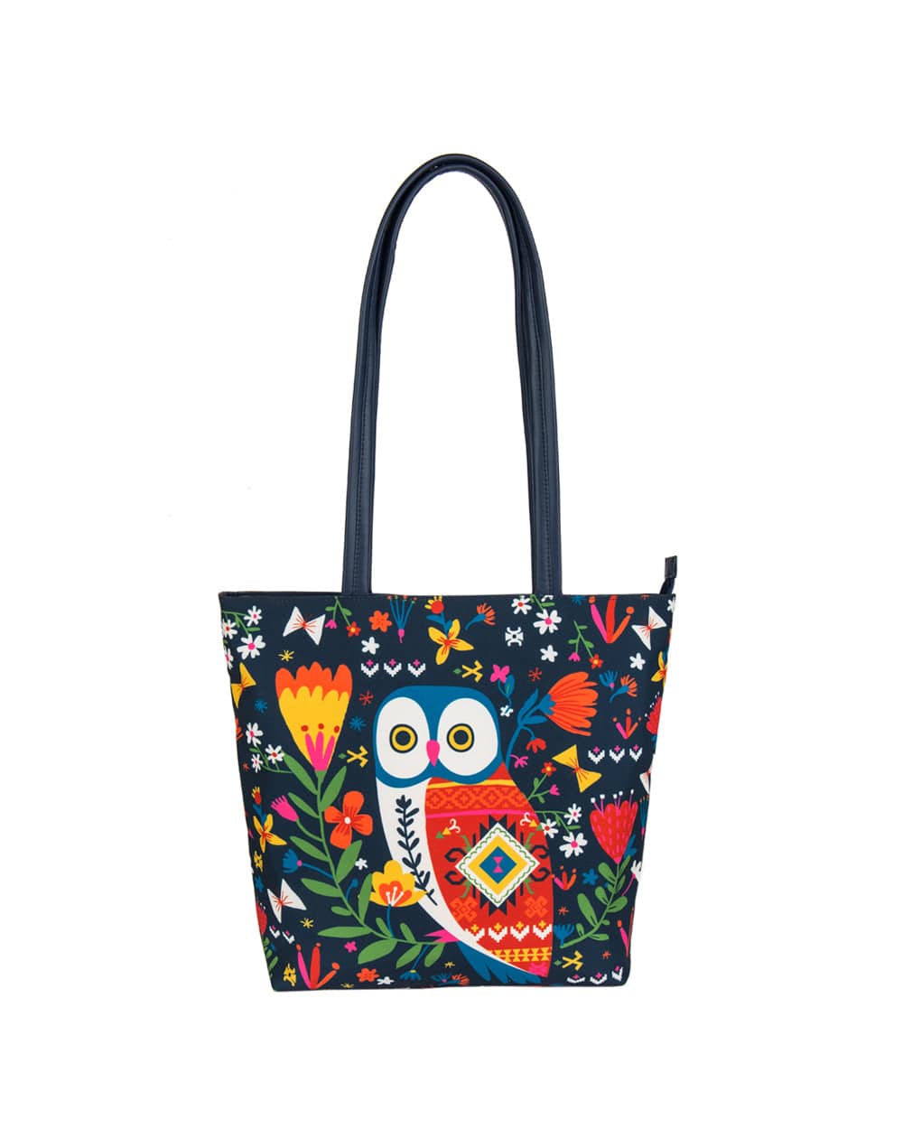 Chumbak Killim Owl Tote Bag