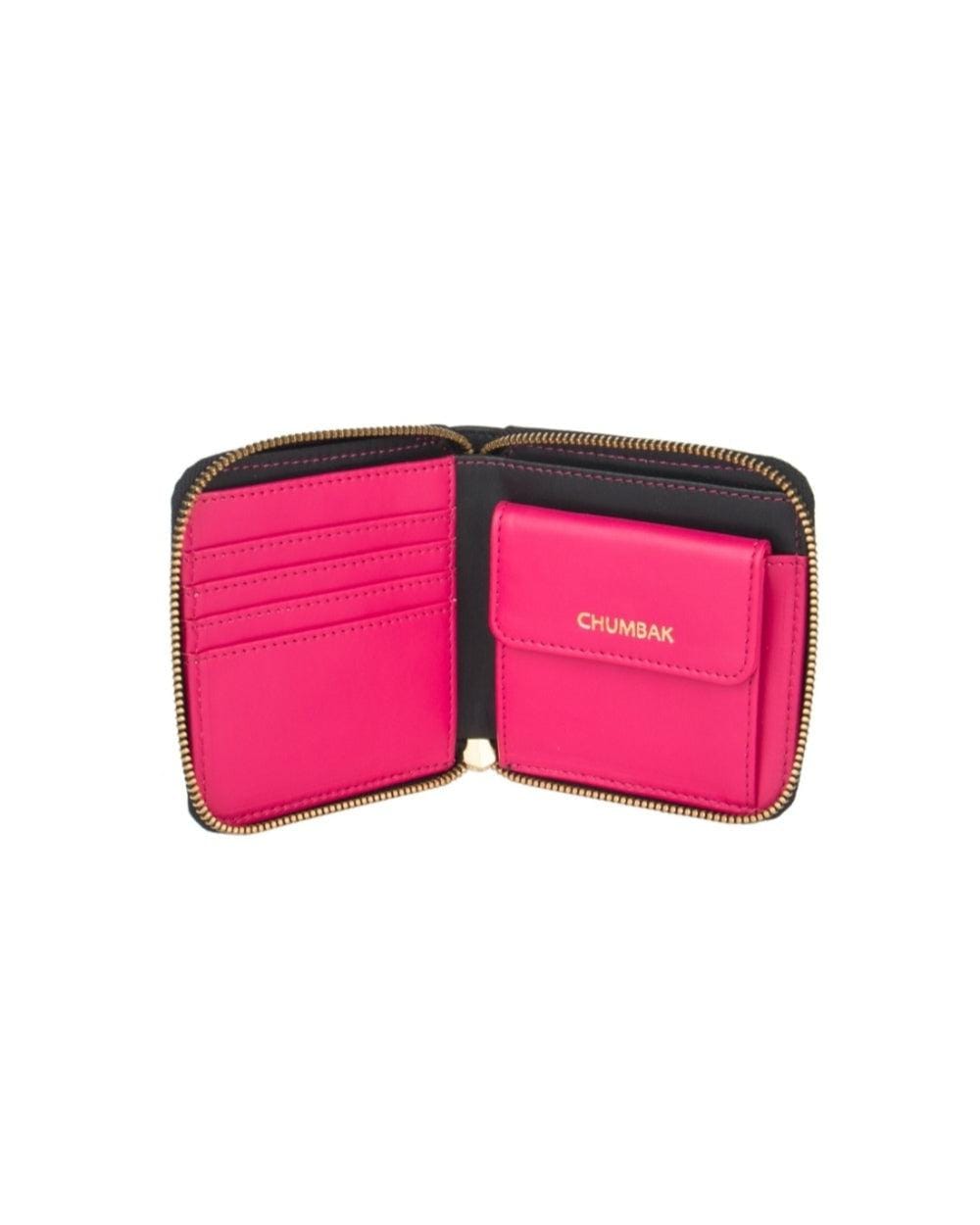 Chumbak Chumbak Owl Mini Wallet - Black