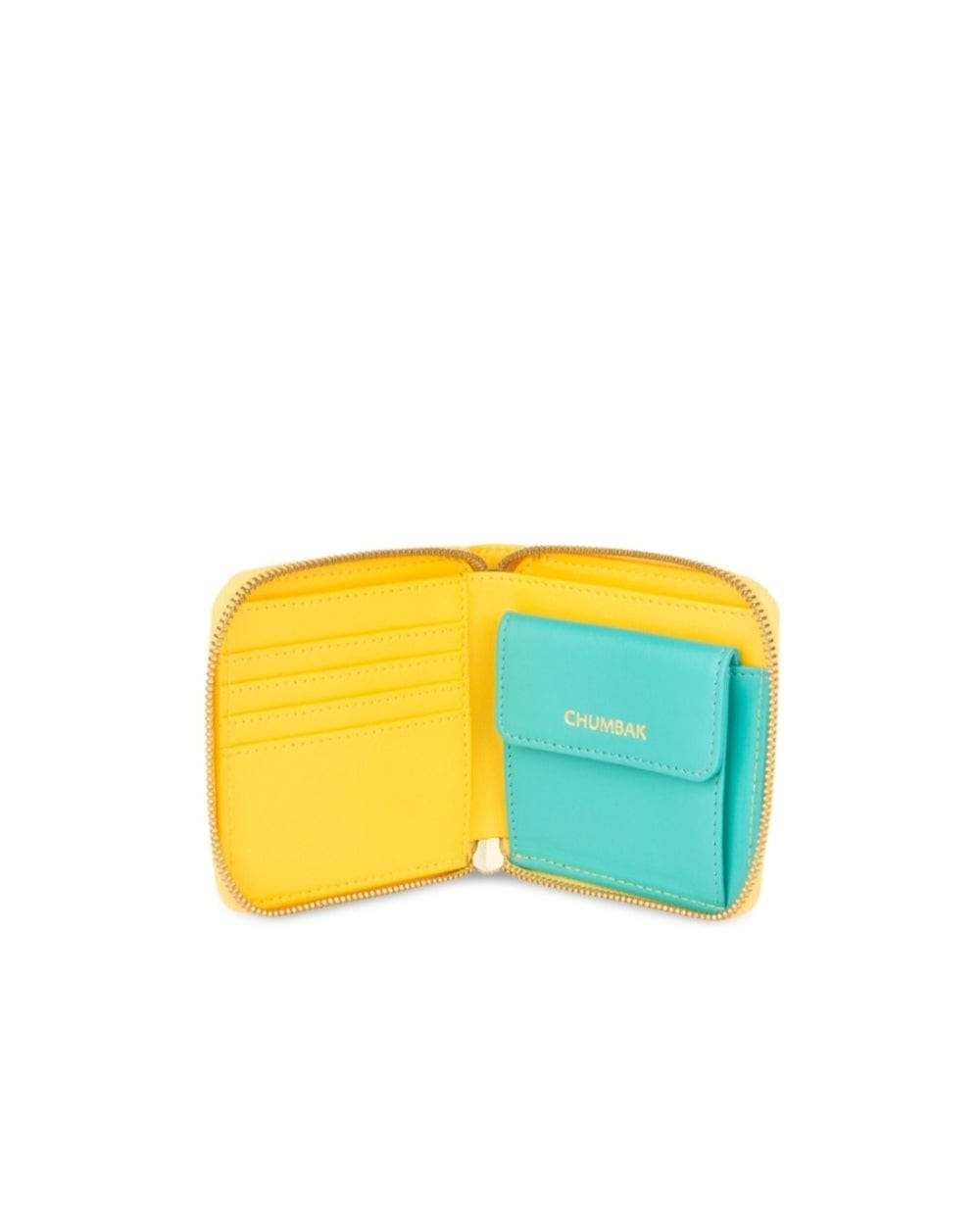 Chumbak Panda Face Mini Wallet - Yellow
