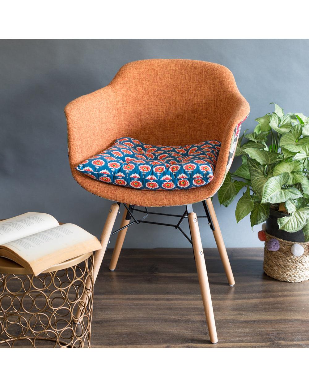 Chumbak Blooming Buds Seat Cushion