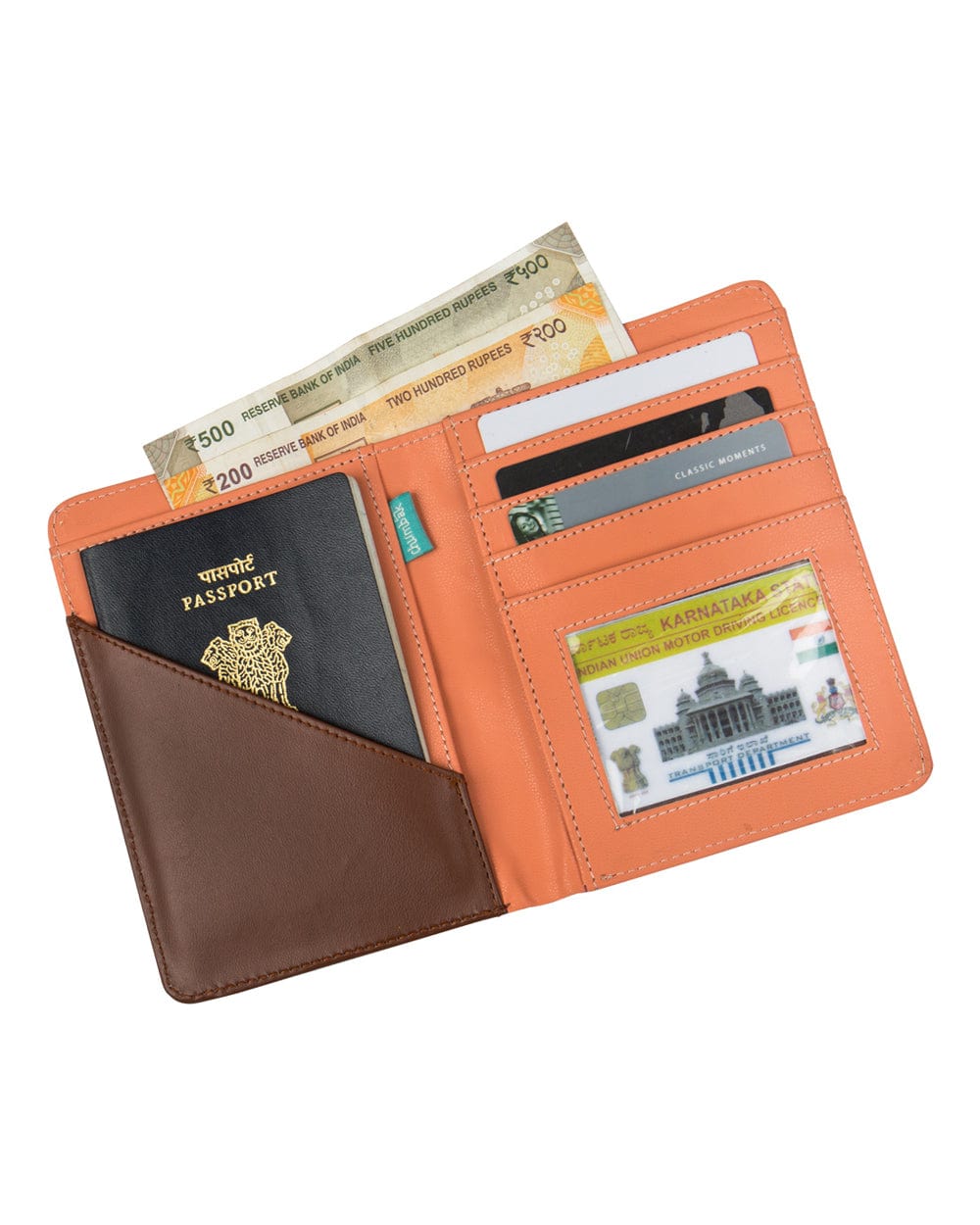 Chumbak India Potpourri Passport Holder - Pink