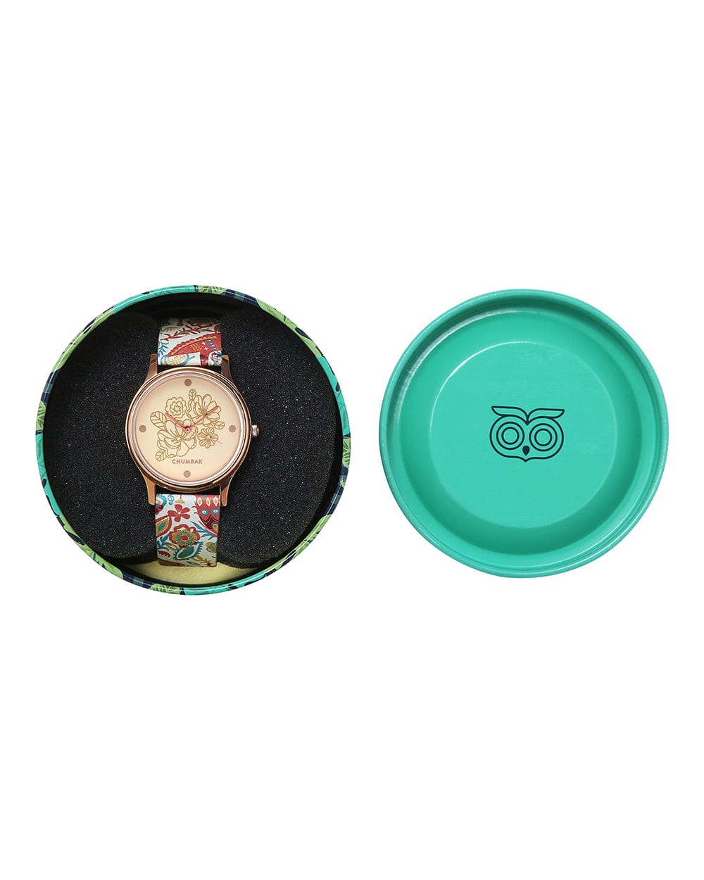 Chumbak TEAL by Chumbak Jungle Beats Watch Ivory