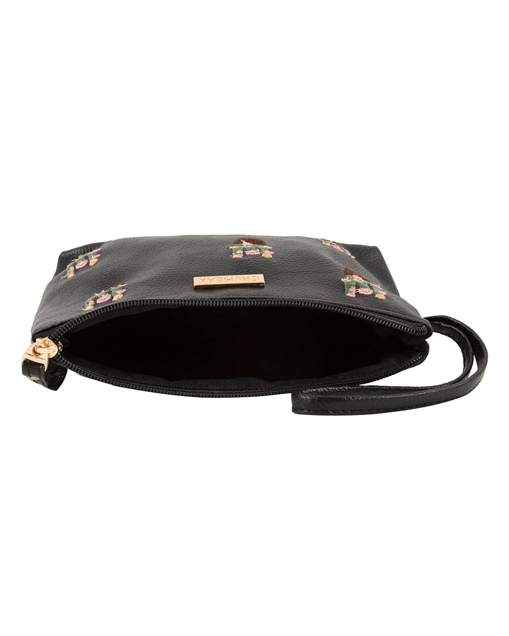 Chumbak Flower Pot Embroidered Allpurpose Pouch