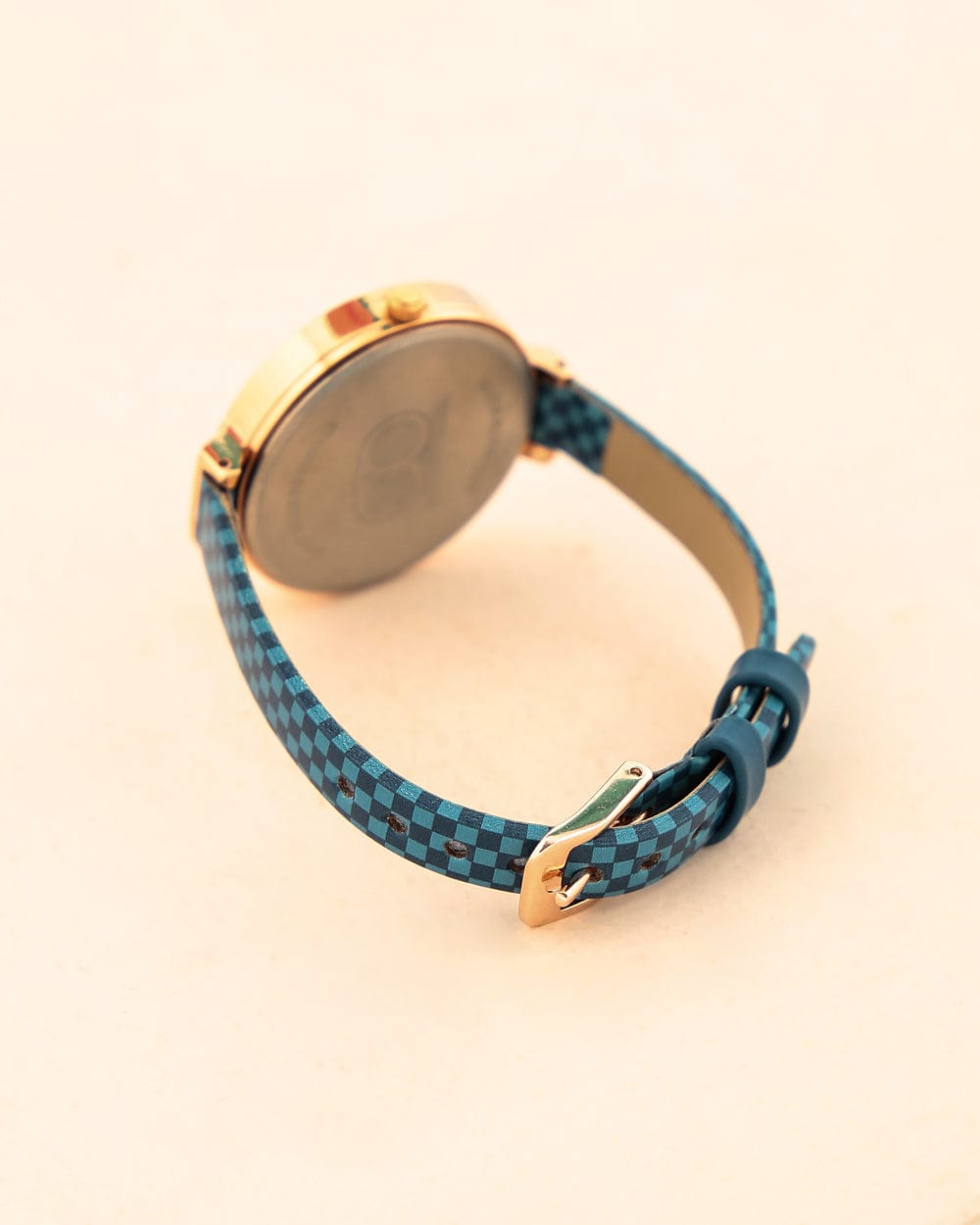Chumbak TEAL by Chumbak Geometric Owl Printed Strap Wrist Watch