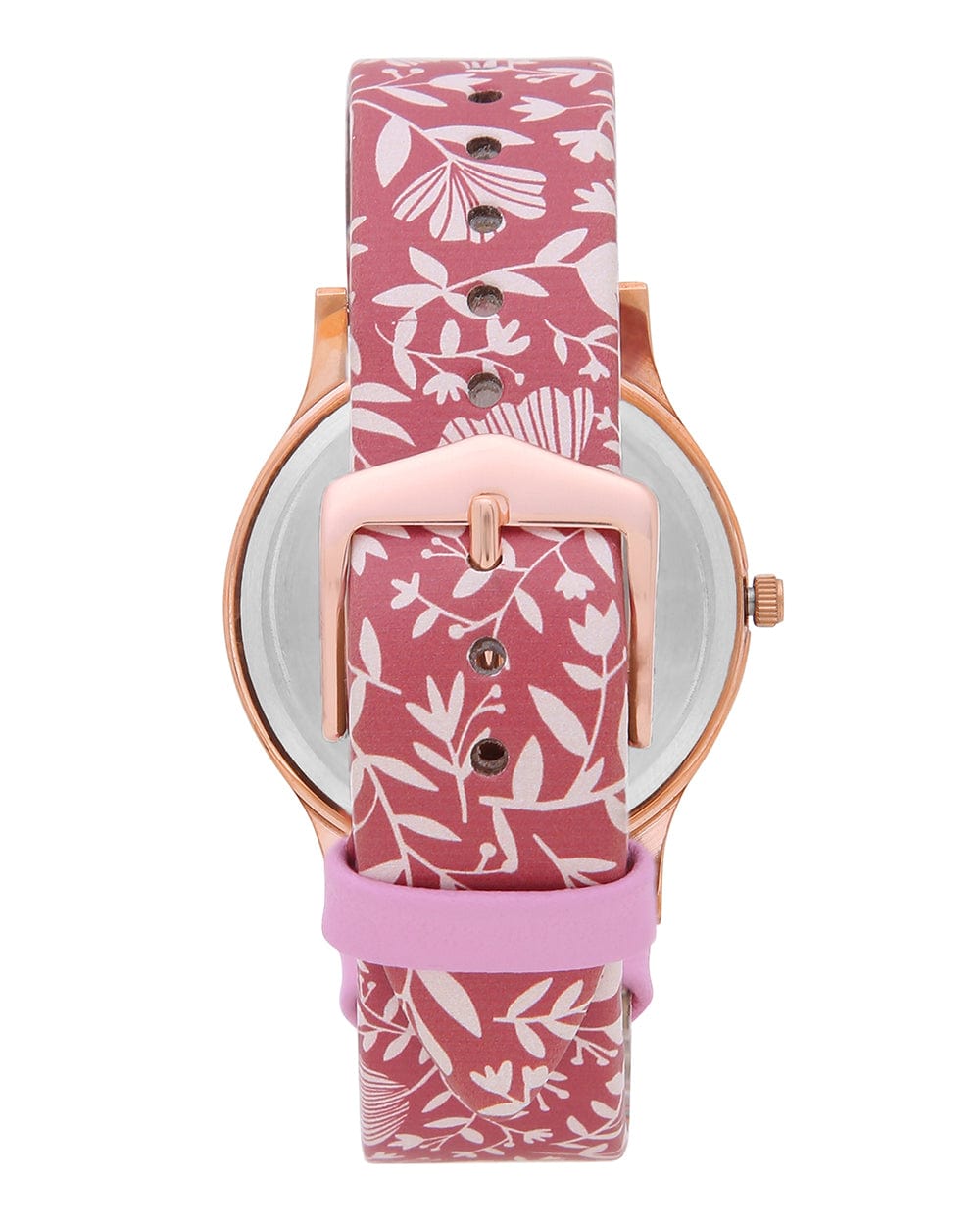 Chumbak TEAL by Chumbak Tropical Owl Ombre Watch Earthy Pink