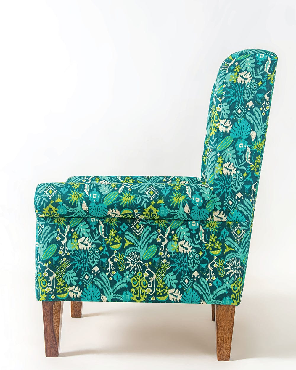 Chumbak The Begum Wing Chair -Printed
