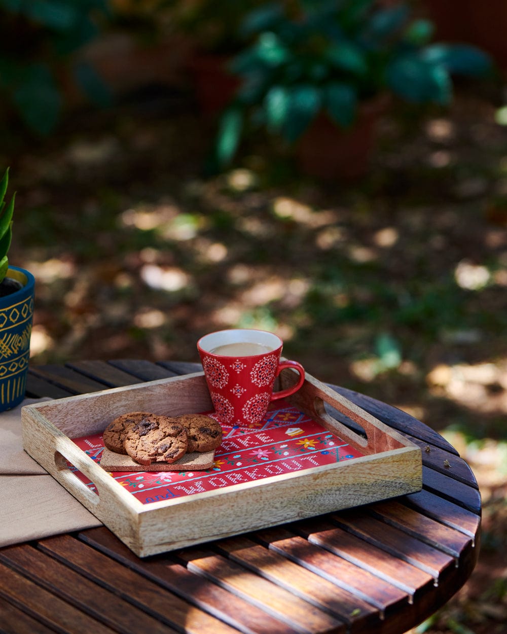 Chumbak Messages from Santa Wooden Tray