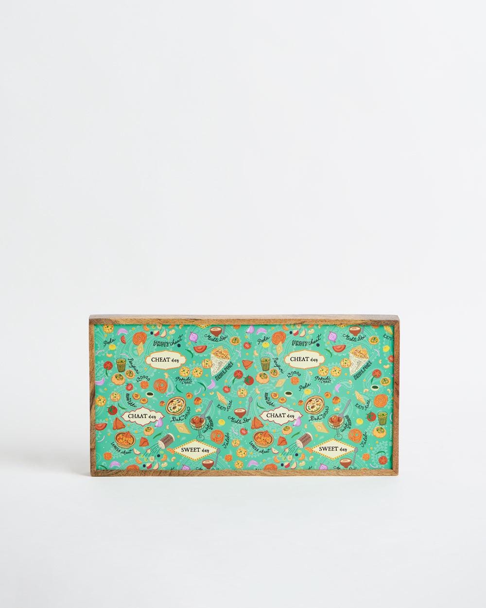 Chumbak Chumbak Classics inchesCheat Day and Sweet Dayinches Foldable Breakfast Table