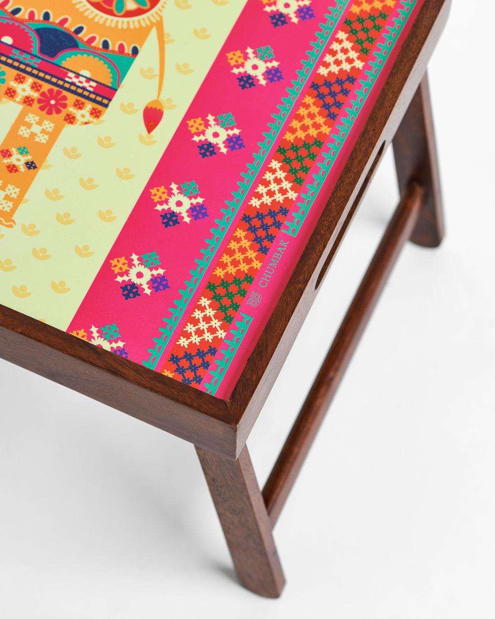 Chumbak A Trunkload of Fun Foldable Breakfast Table