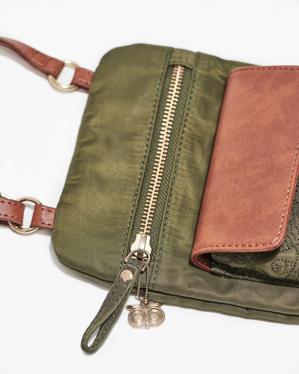 Chumbak Jungle folk Quilted Sling Bag