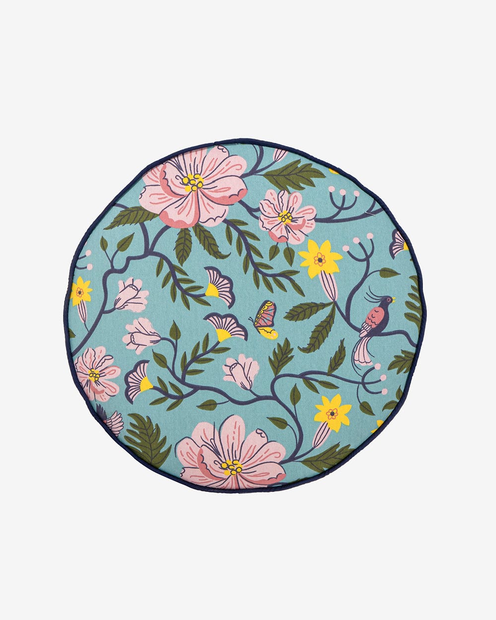 Chumbak English Cafe Stool - Spring Bloom