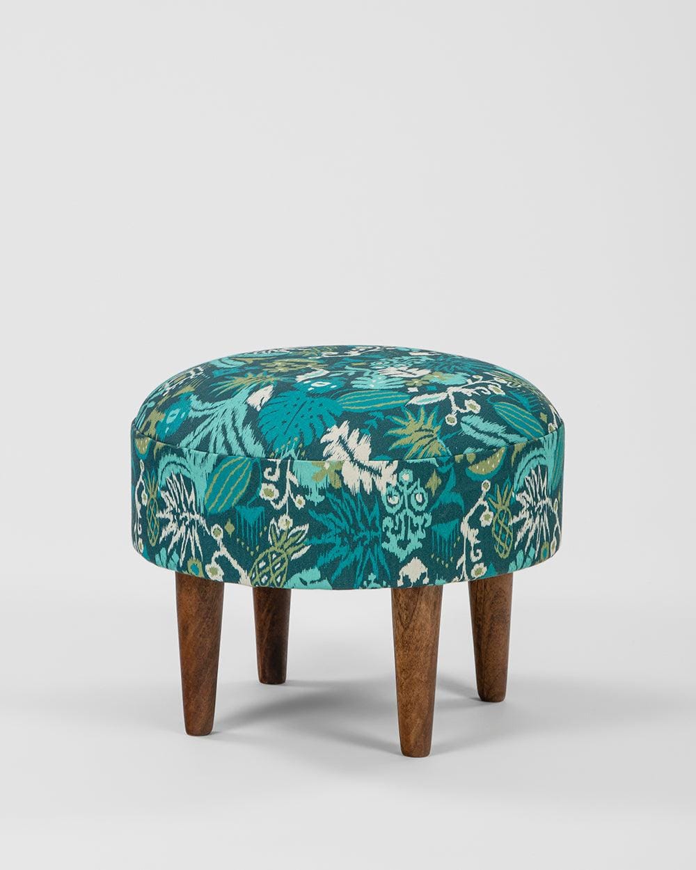 Chumbak Begum Foot Rest - Tropical Ikkat