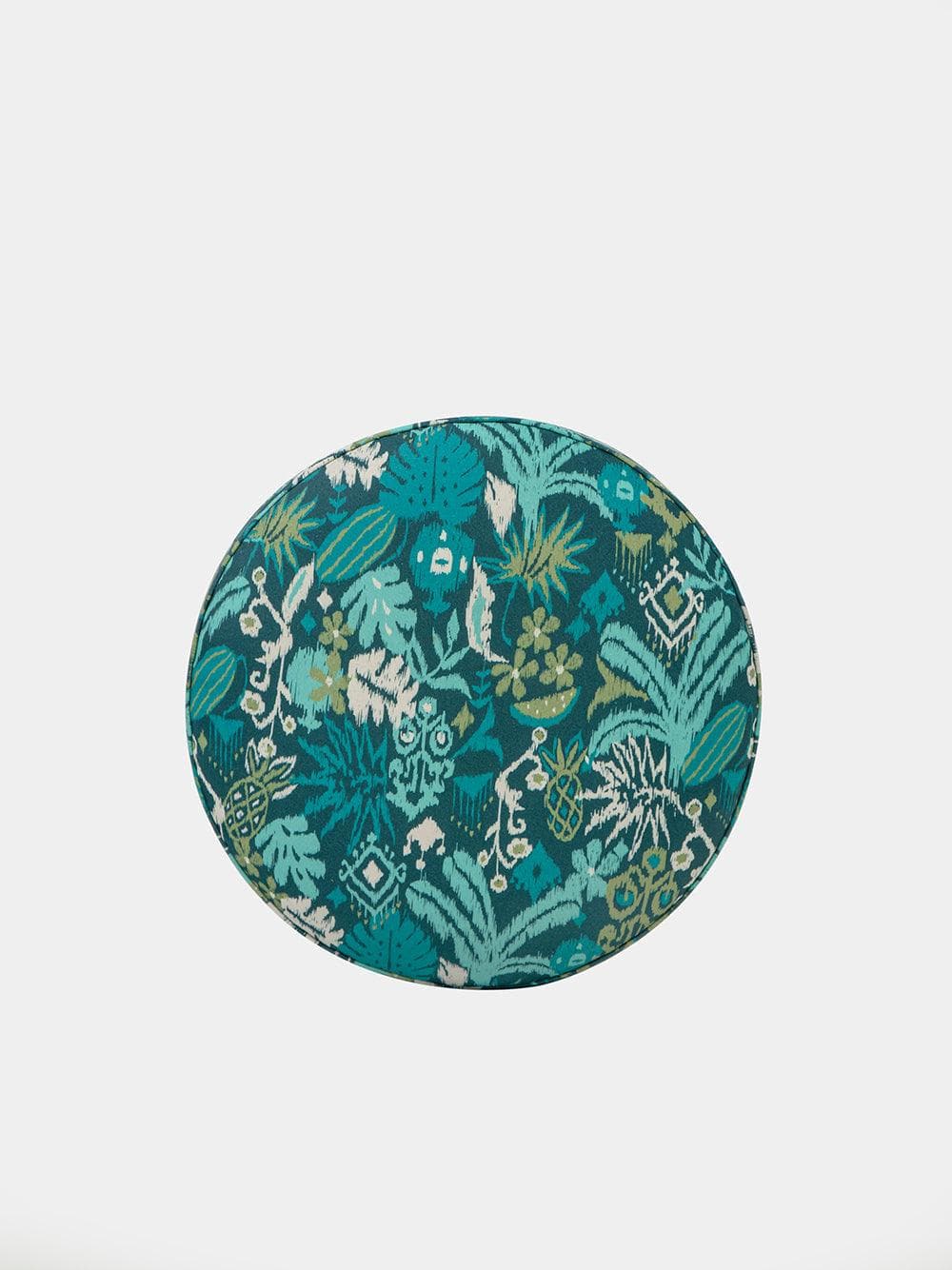 Chumbak Begum Foot Rest - Tropical Ikkat