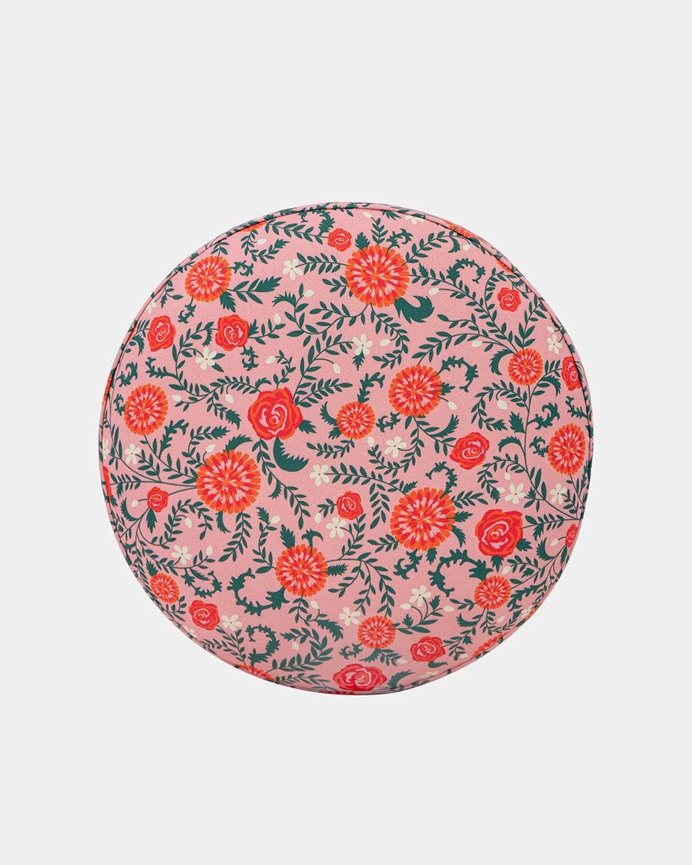 Chumbak Begum Foot Rest - Earthy Floral