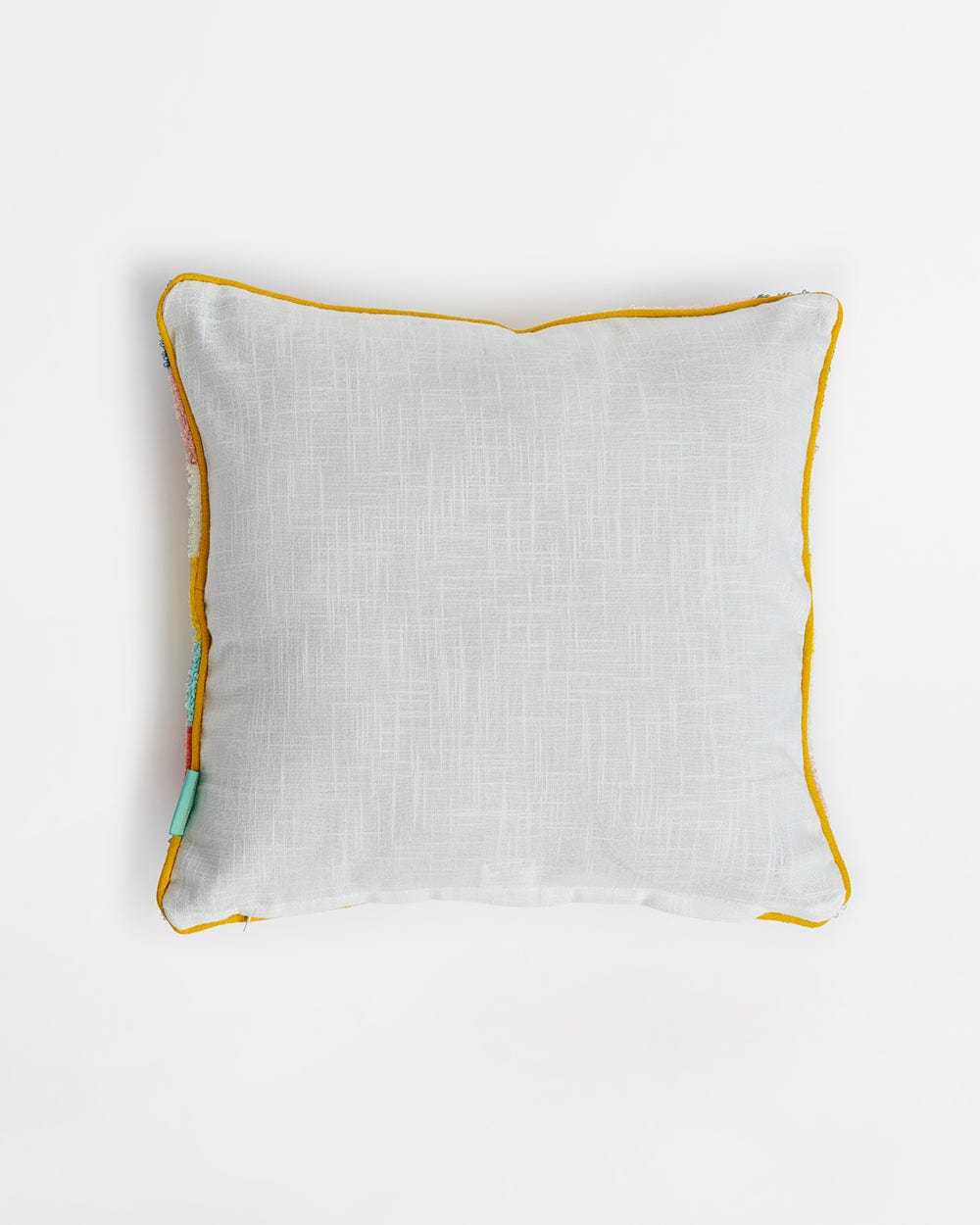 Chumbak Sunshine Embroidered Cushion-16”