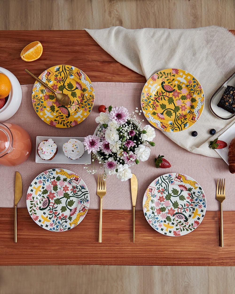 Chumbak Jaipur Snack Plates Set of 4