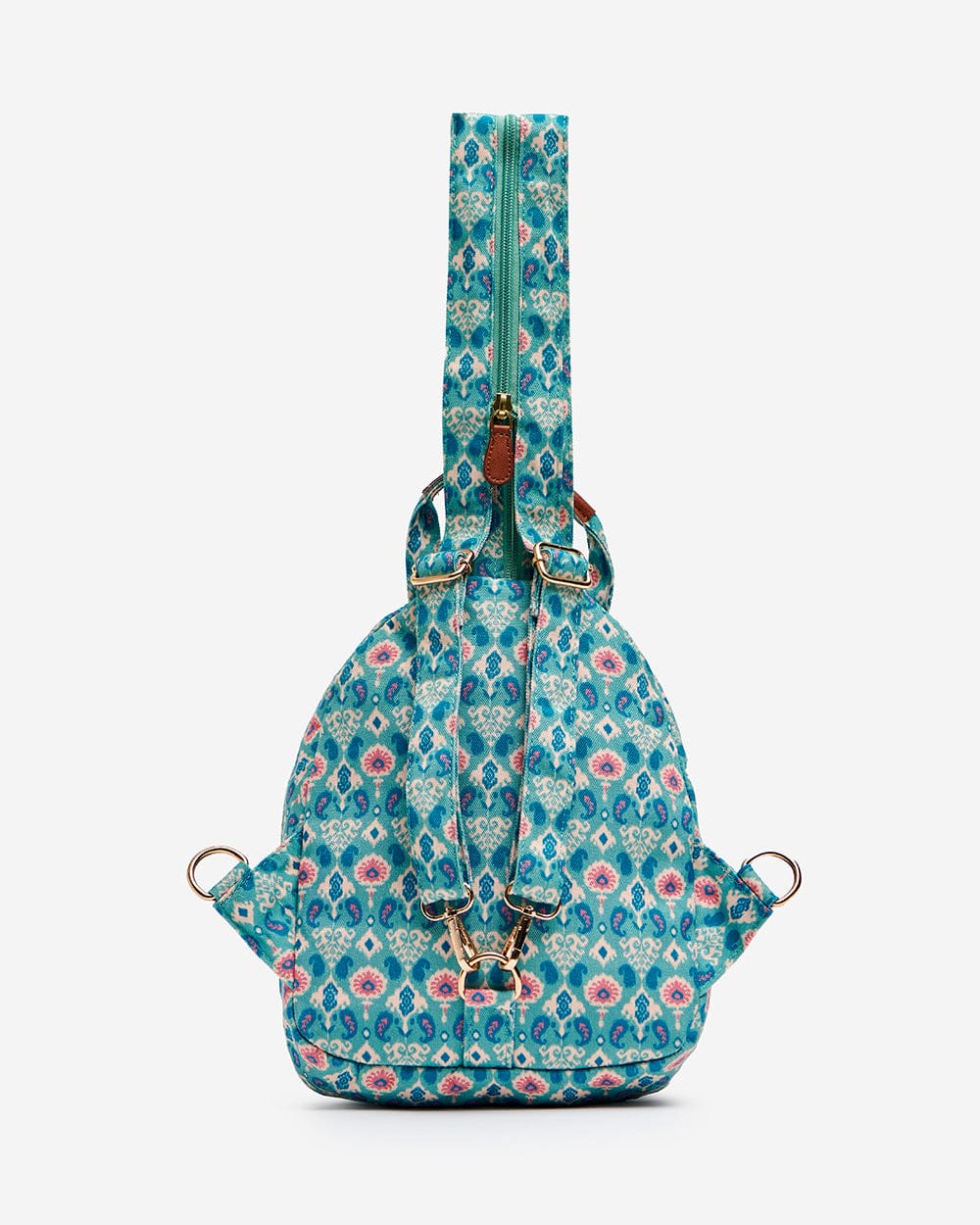 Chumbak Folk Art Ikkat Mini Backpack