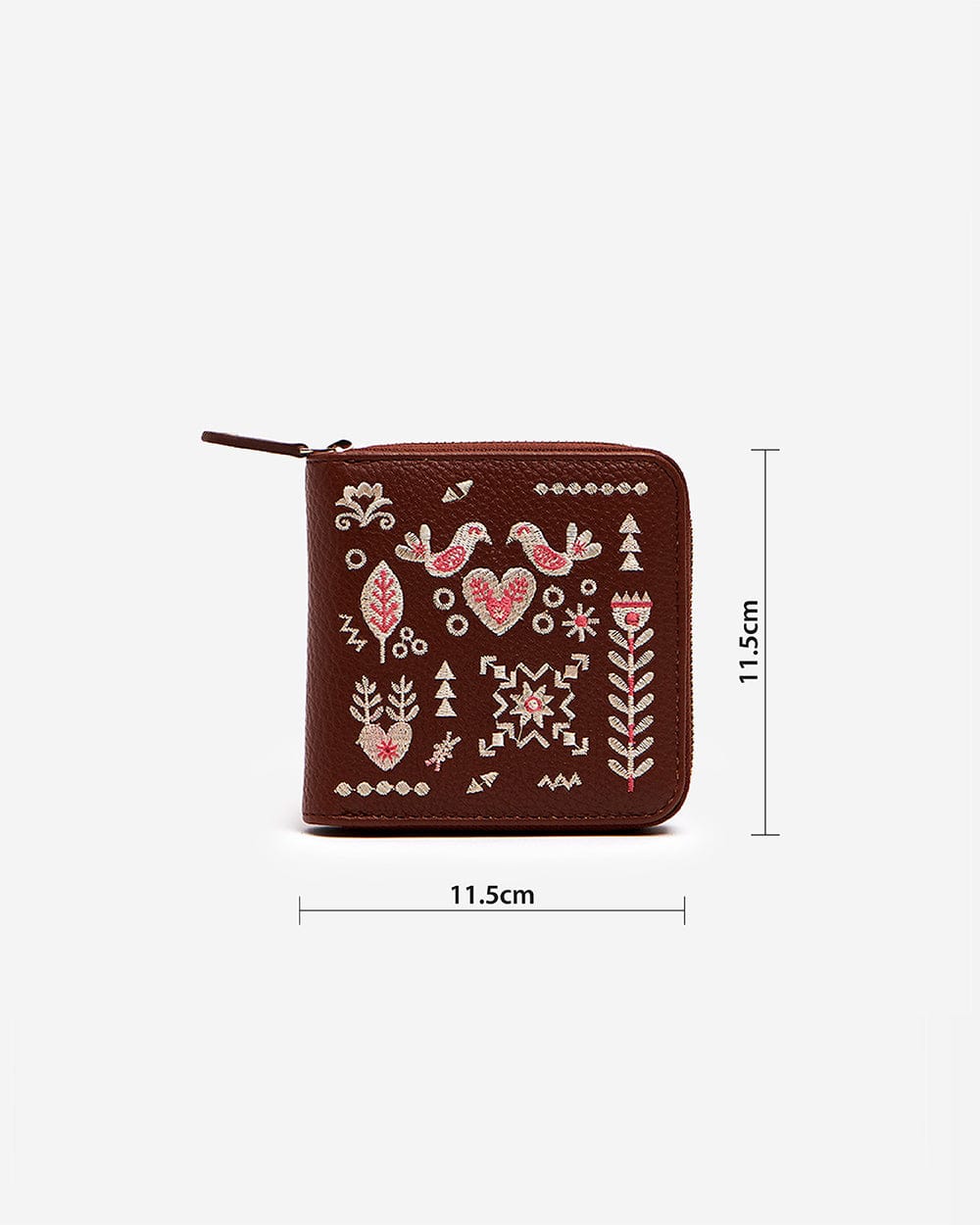 Chumbak Swan Song Embroidered Mini Wallet