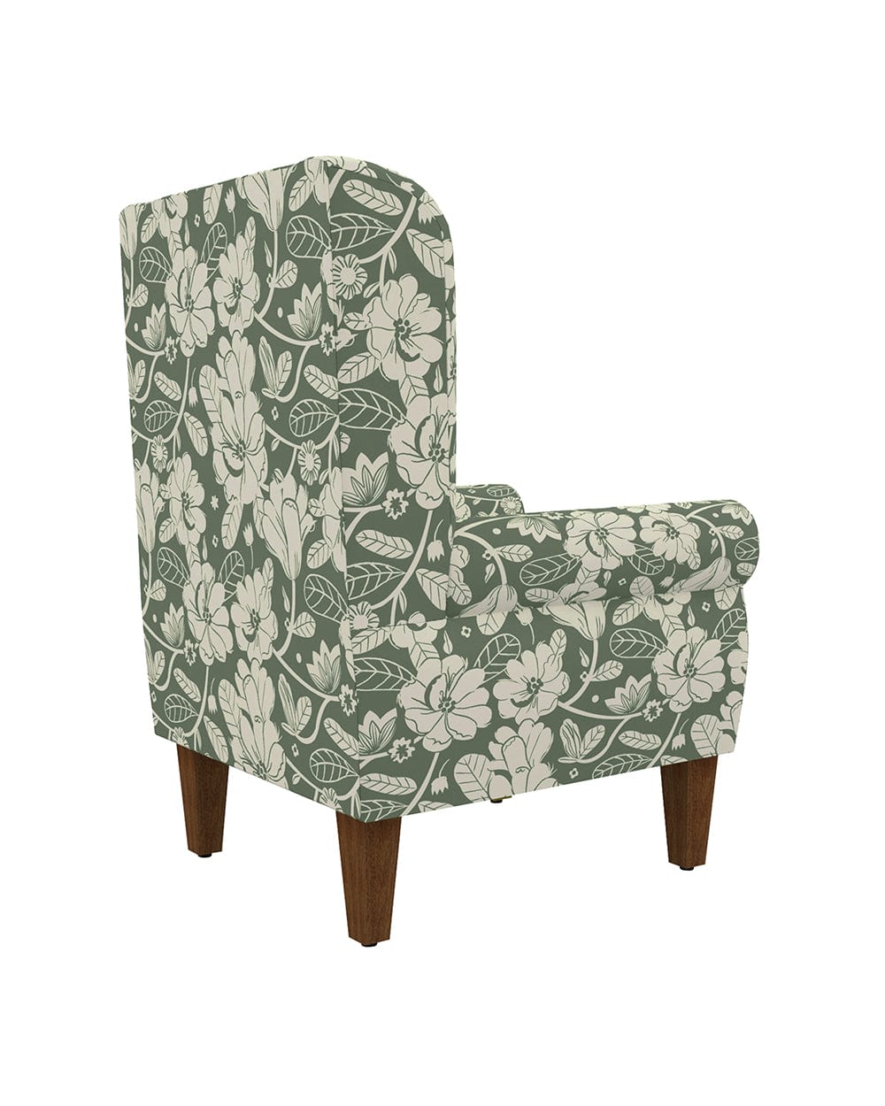 Chumbak Begum Wing Chair - Grey's Garden