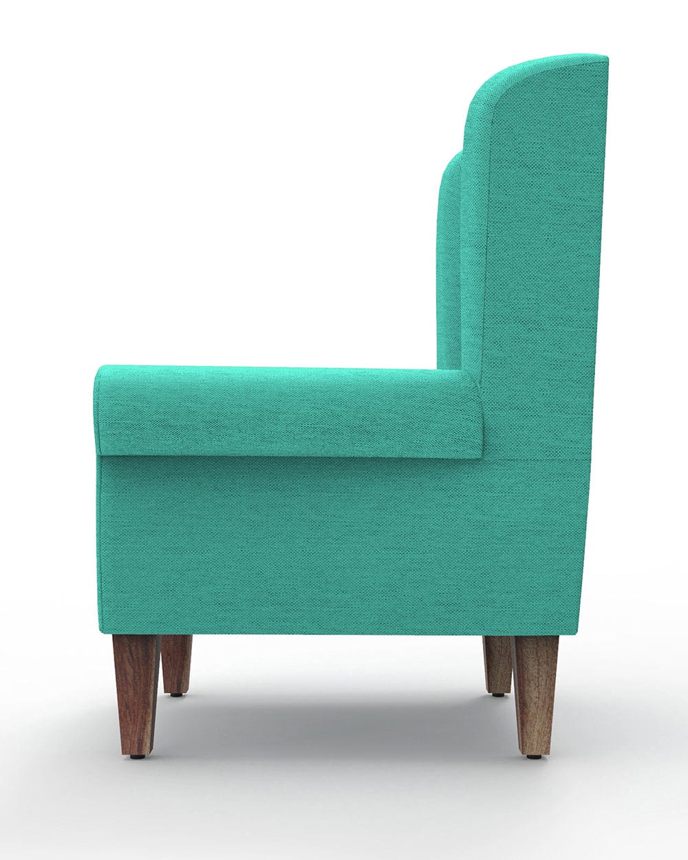 Chumbak Begum Wing Chair - Maldivian Teal