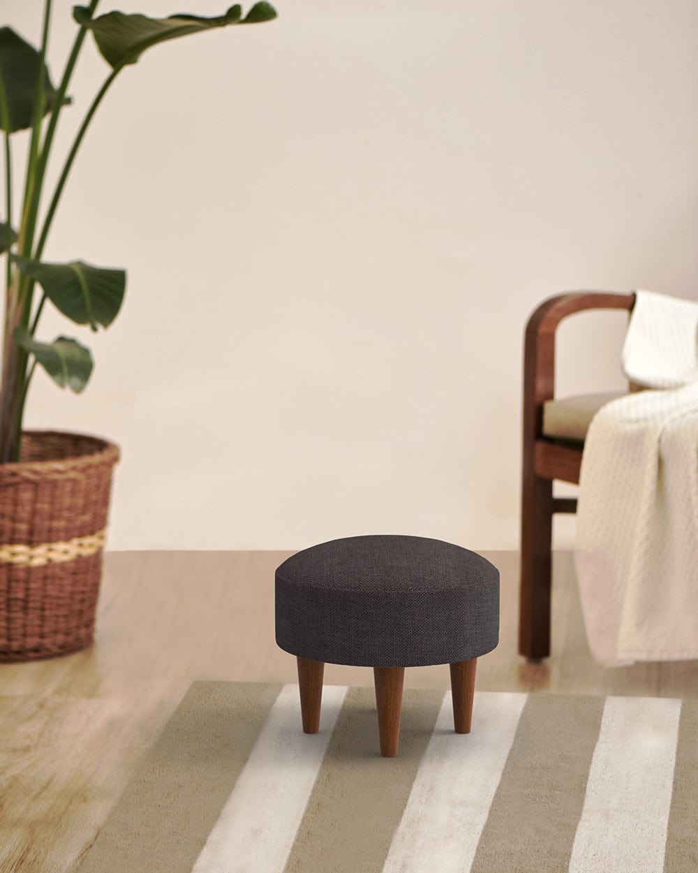 Chumbak Begum Foot Rest - Plain