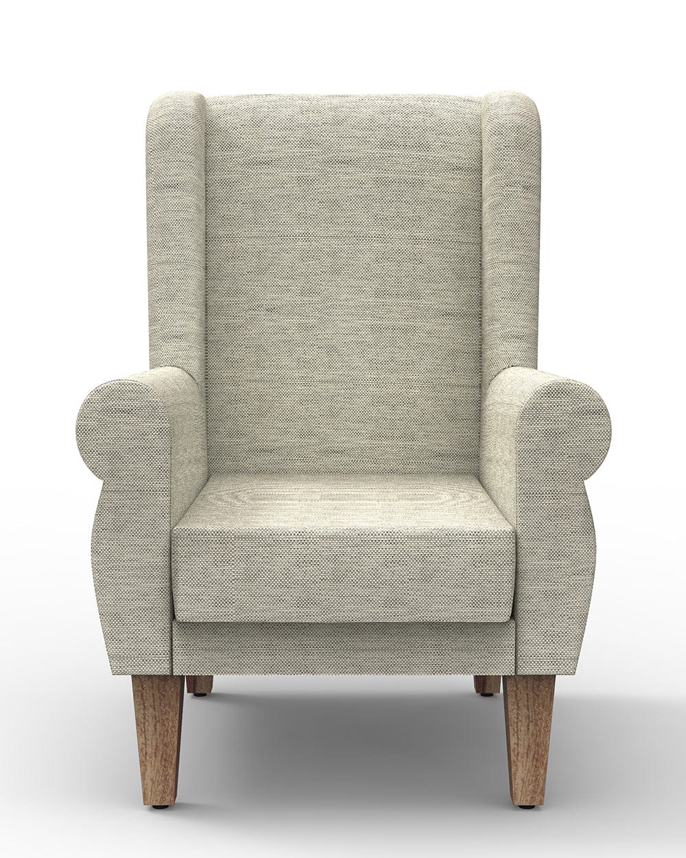 Chumbak Begum Wing Chair - Srilanka Ivory