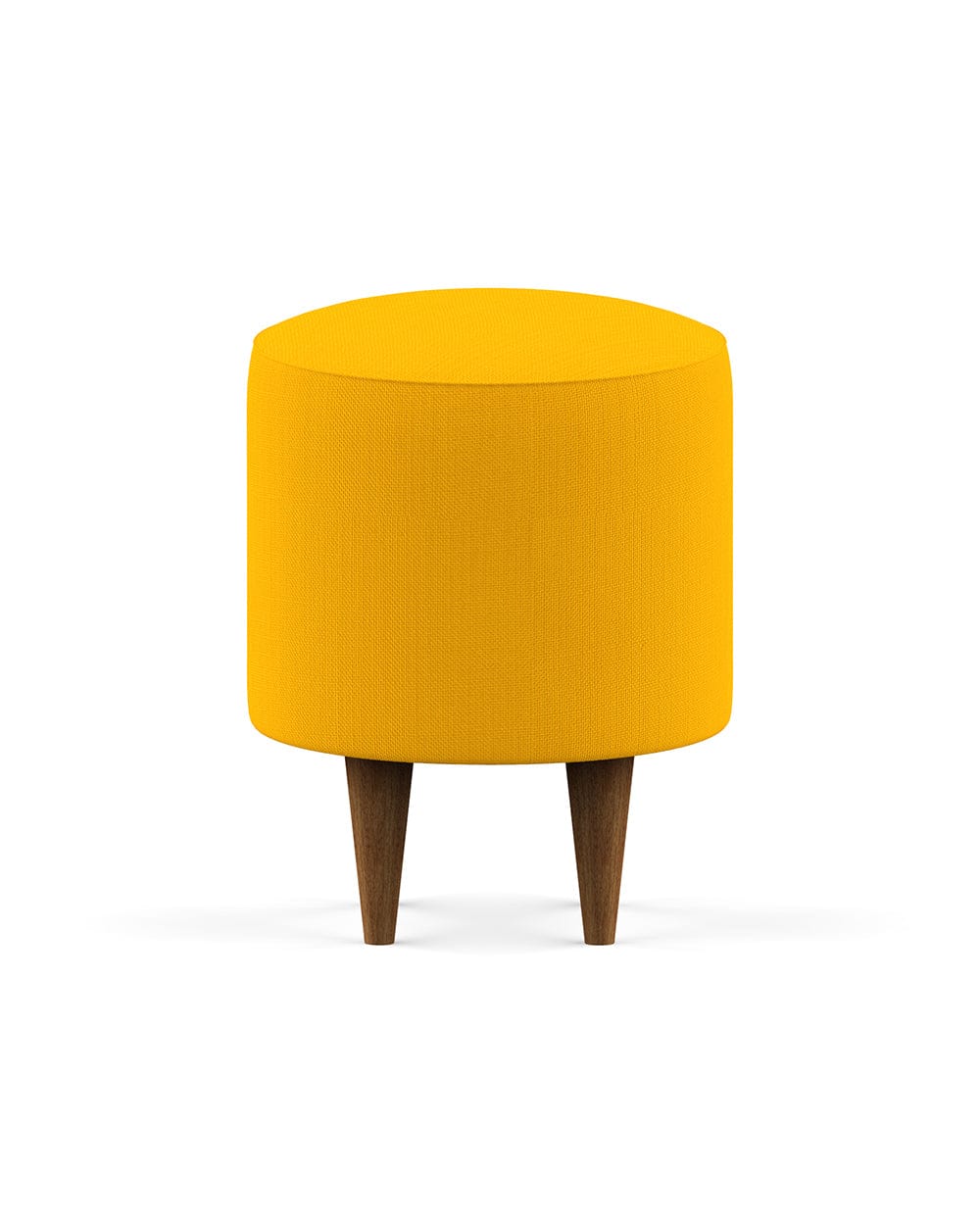 Chumbak French Pouffe - Sahara Mustard