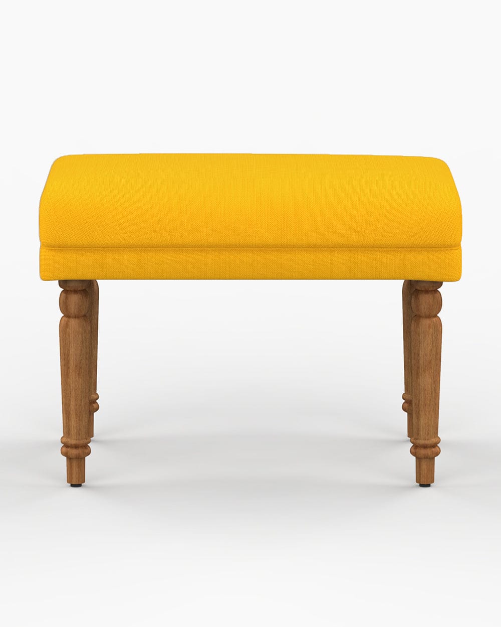 Chumbak Nawaab Bench Small - Sahara Mustard