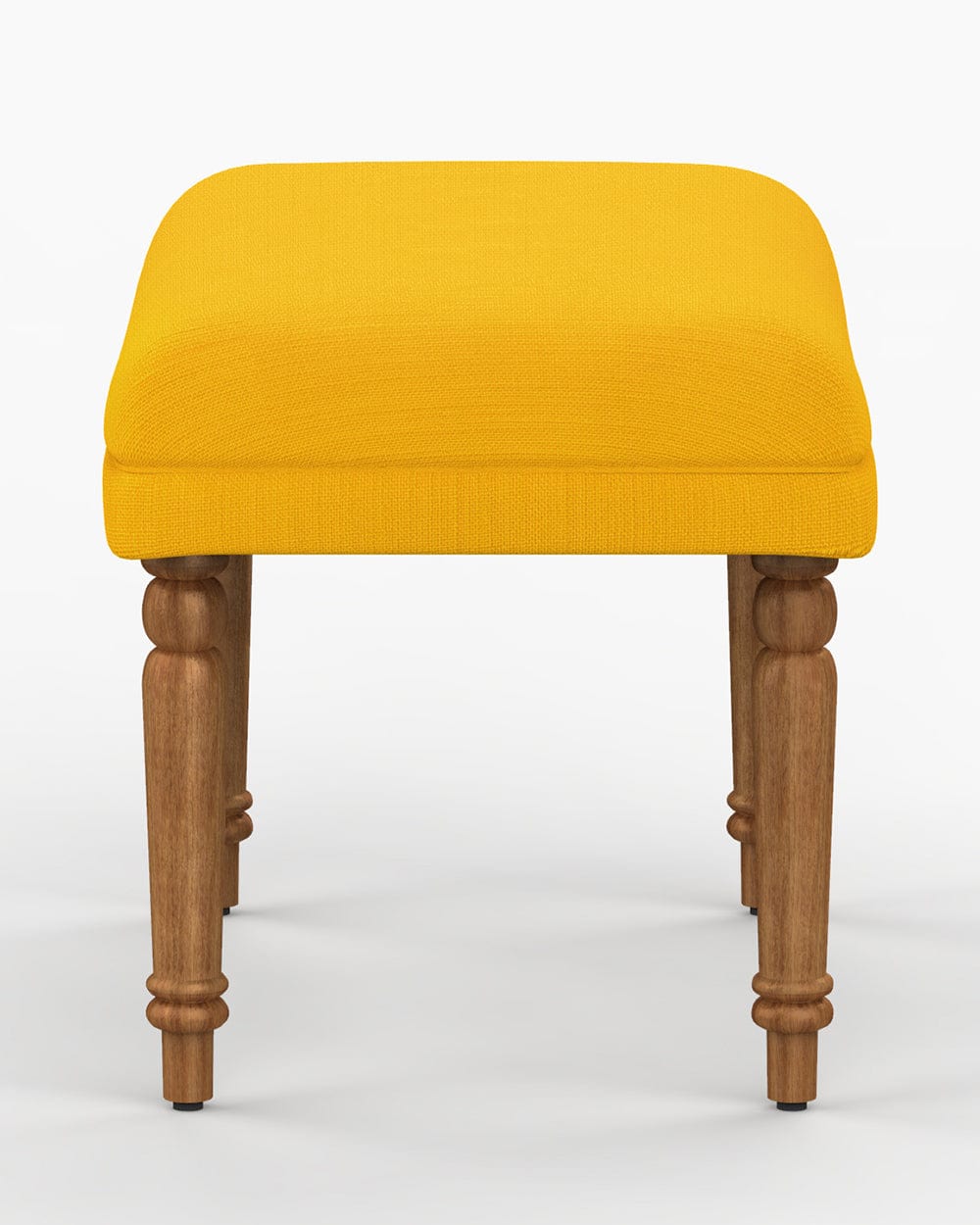 Chumbak Nawaab Bench Small - Sahara Mustard