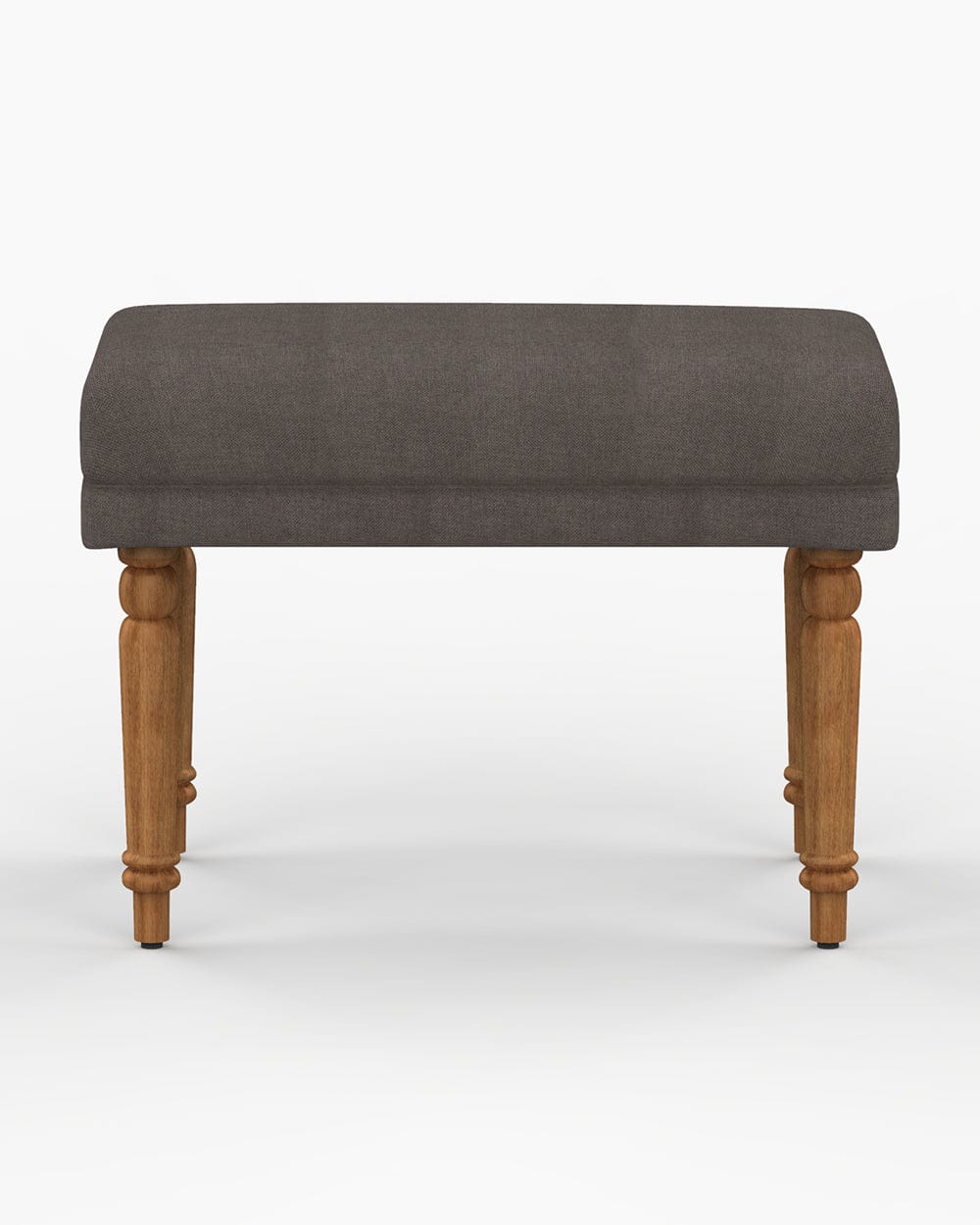 Chumbak Nawaab Bench Small - Brown Coal