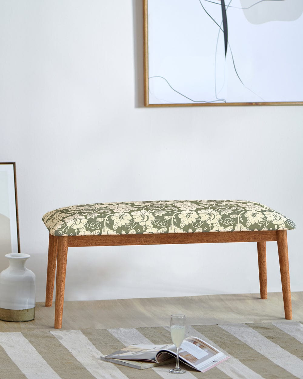 Chumbak Jodhpur Bench - Grey's Garden