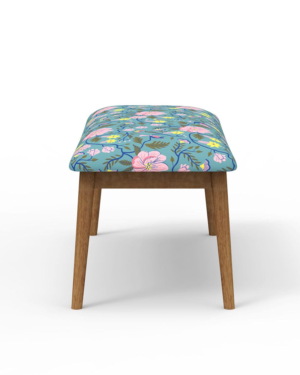 Chumbak Jodhpur Bench - Spring Bloom Teal