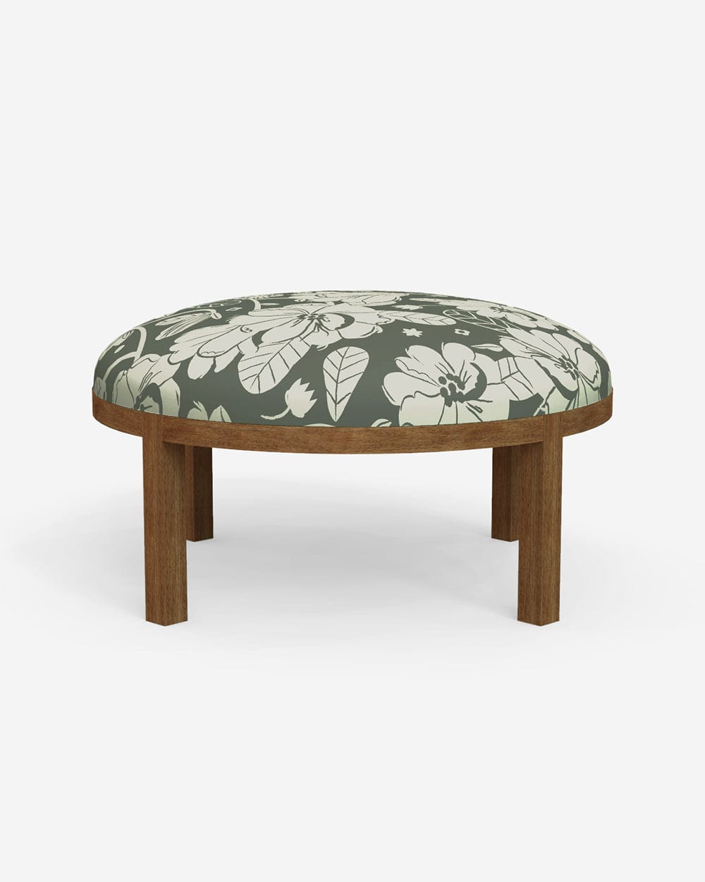 Chumbak Bohemian Ottoman - Grey's Garden