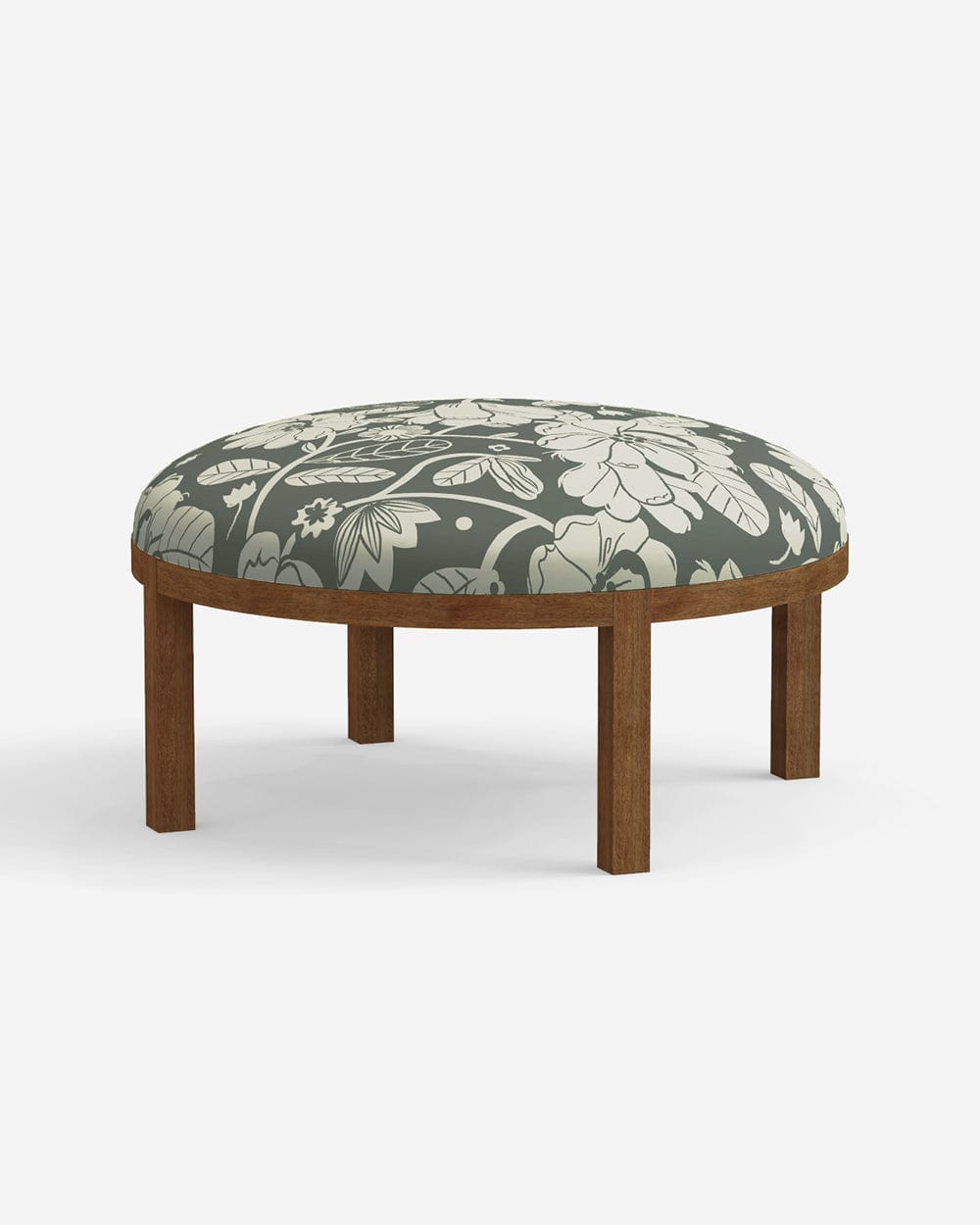 Chumbak Bohemian Ottoman - Grey's Garden