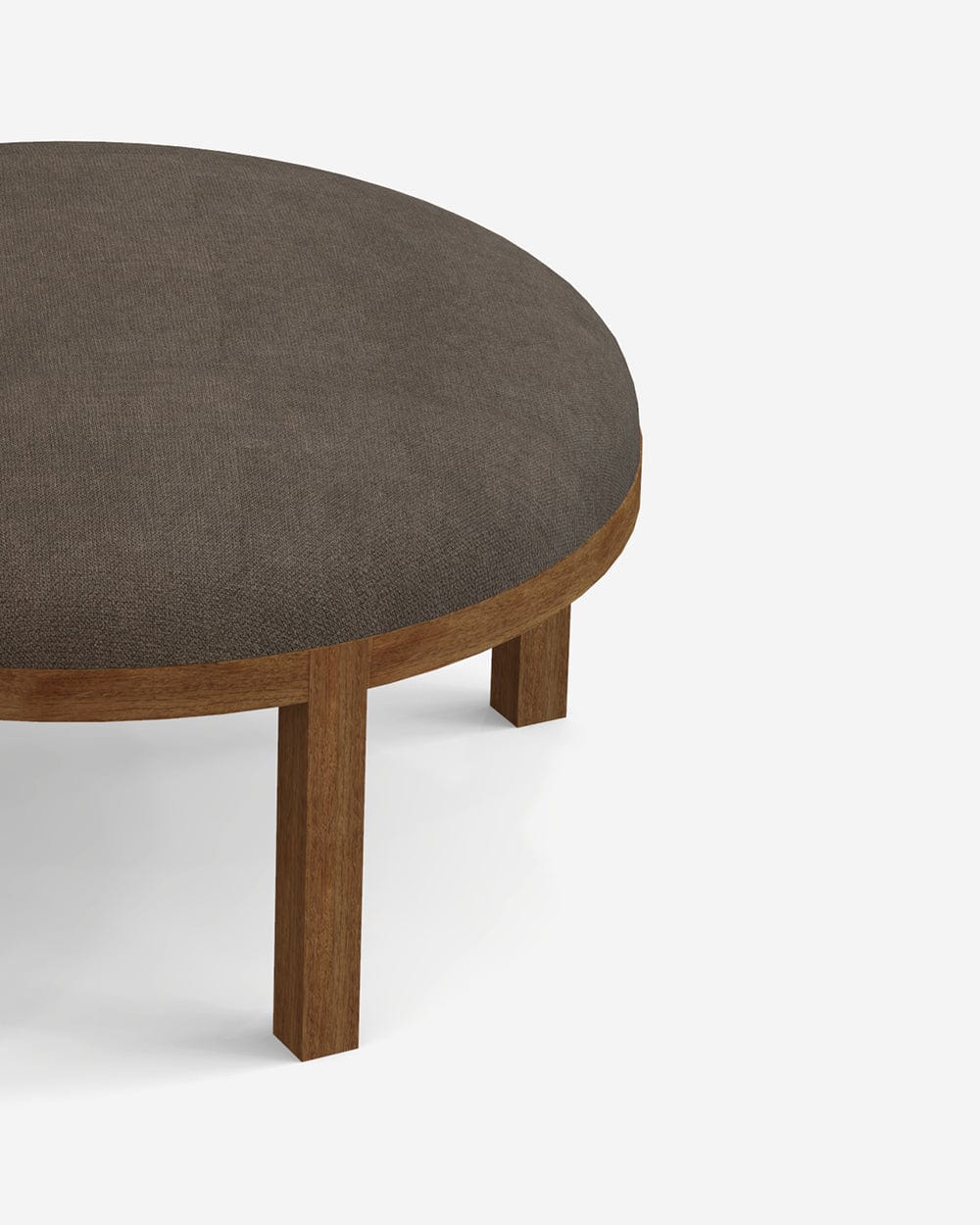 Chumbak Bohemian Ottoman - Brown Coal