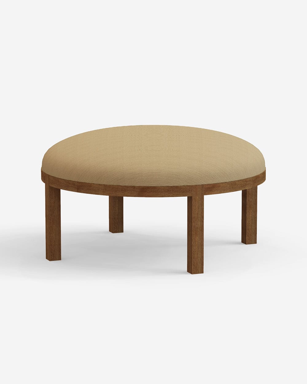 Chumbak Bohemian Ottoman - Beach Beige