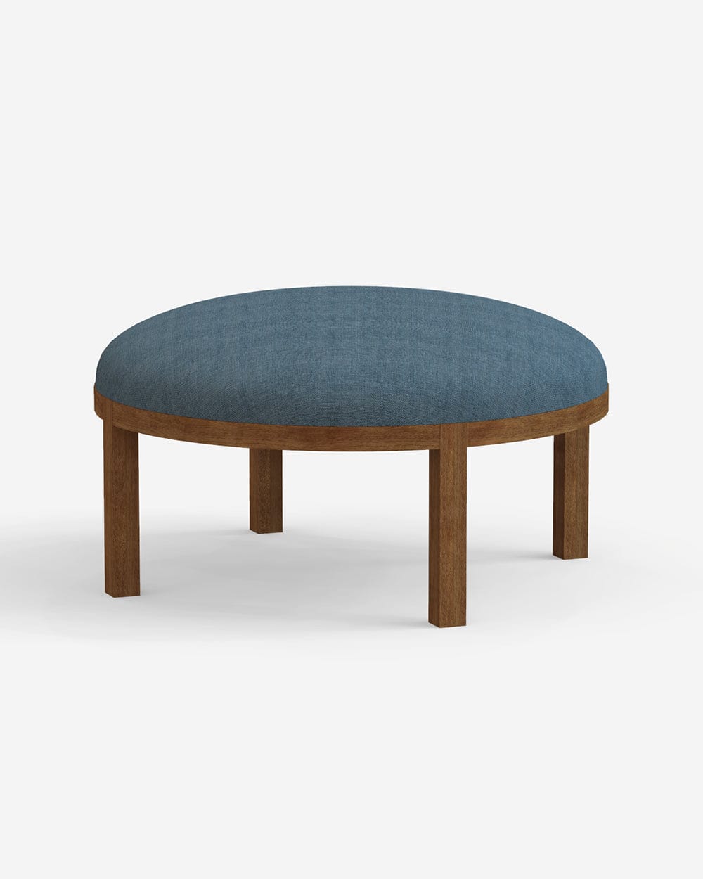 Chumbak Bohemian Ottoman - Sailor Blue