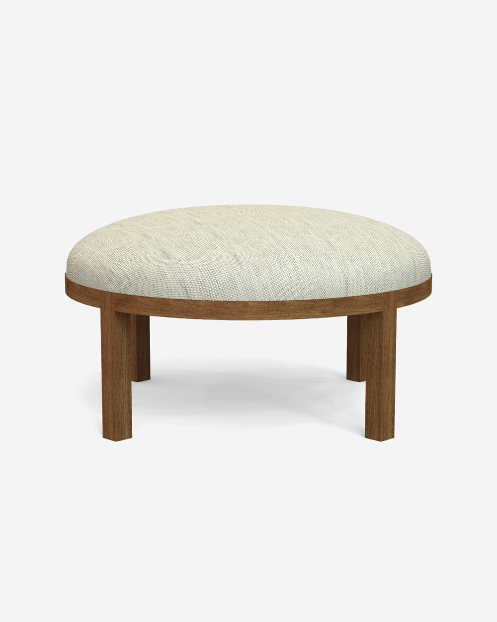 Chumbak Bohemian Ottoman - Srilanka Ivory