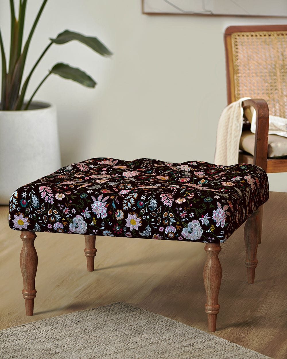 Chumbak English Ottoman - Bohemian Paisleys