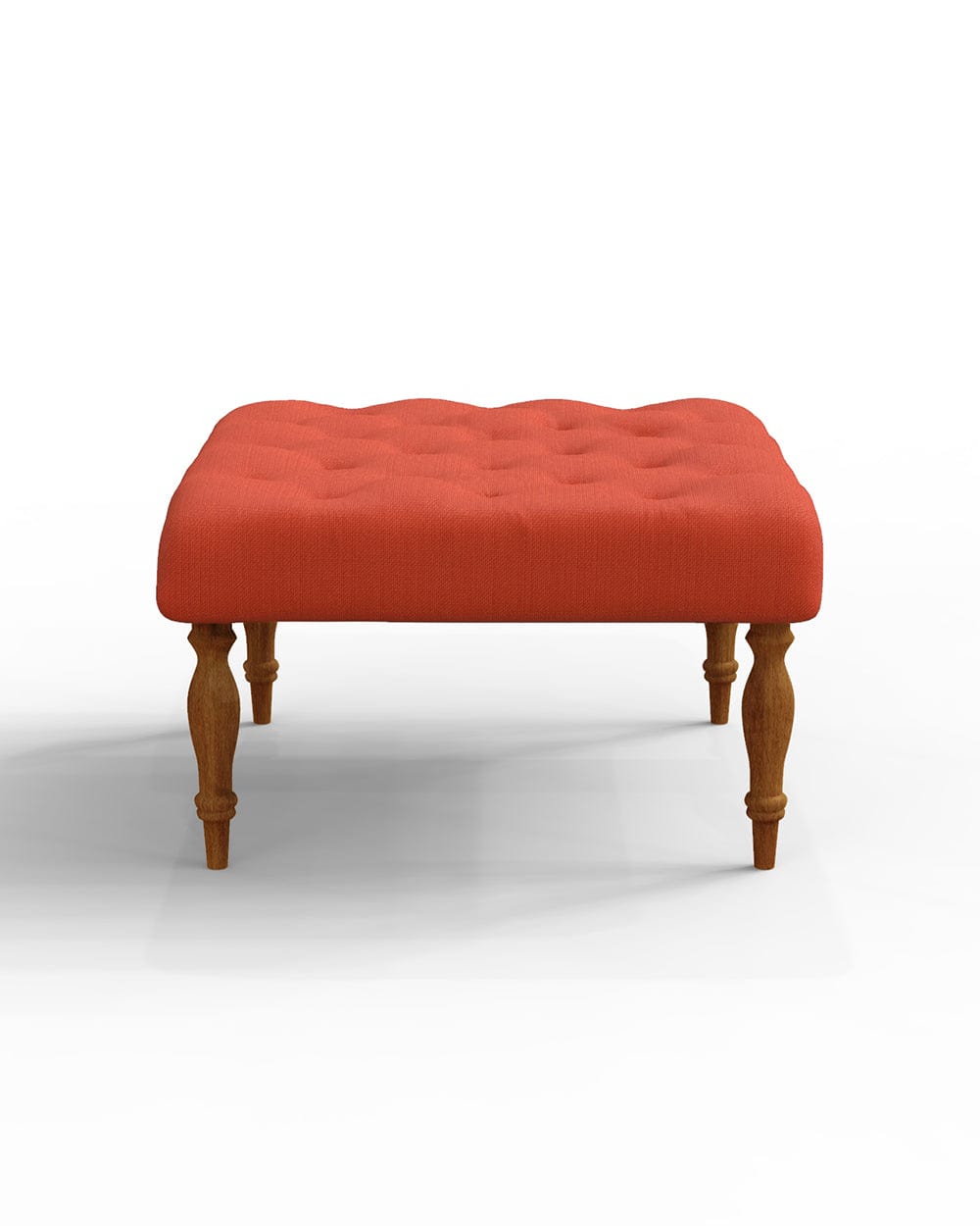 Chumbak English Ottoman - Carribean Coral