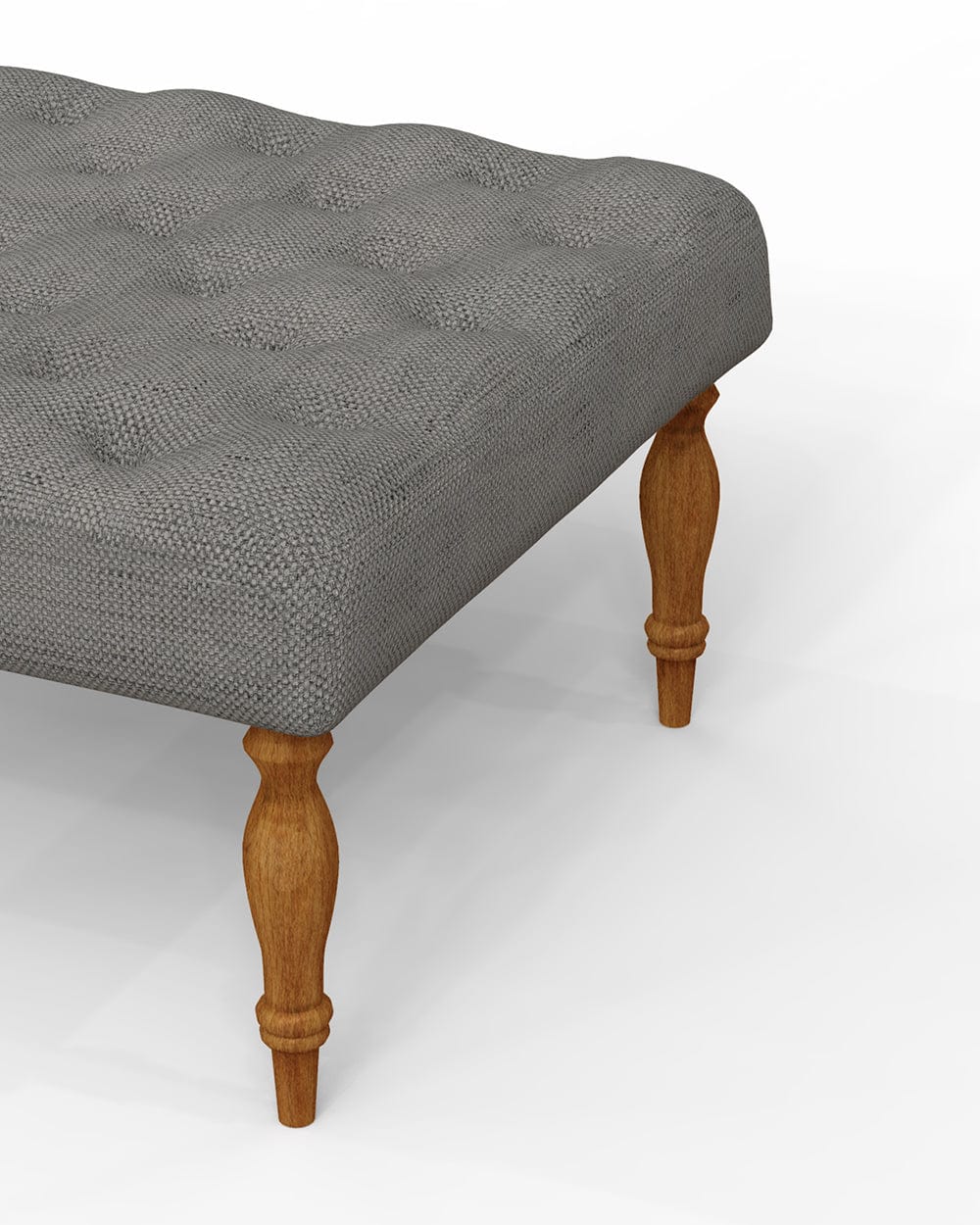 Chumbak English Ottoman - Bangalore Grey