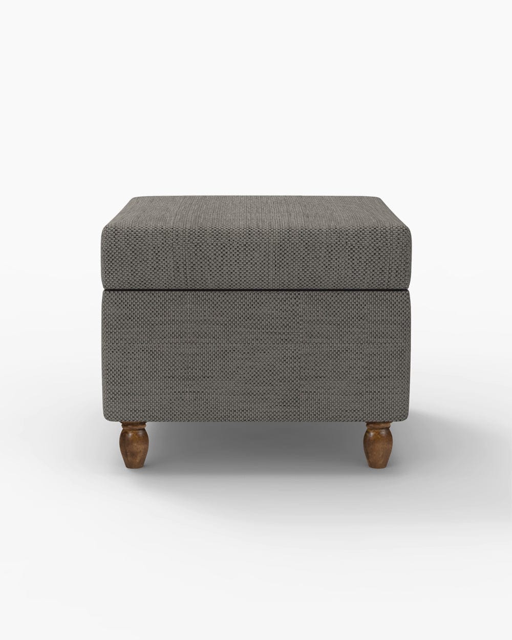 Chumbak Modern Trunk Storage Ottoman - Bangalore Grey