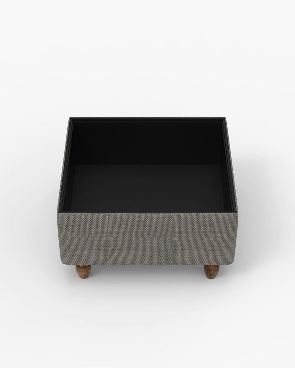 Chumbak Modern Trunk Storage Ottoman - Bangalore Grey